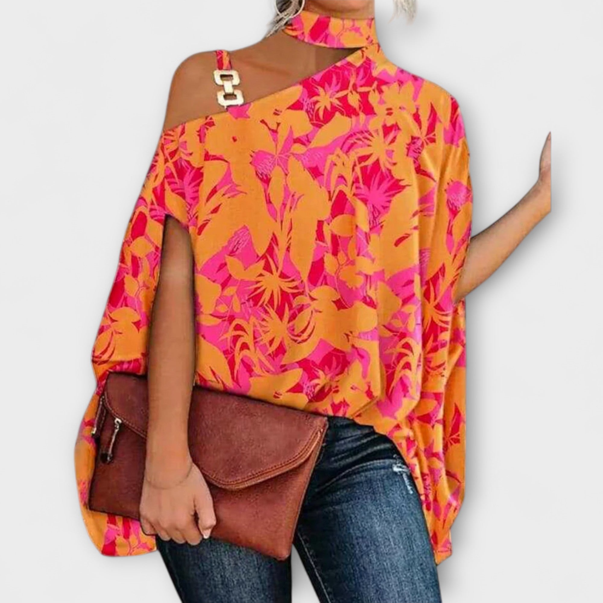 Women’s Off-Shoulder Blouse, Short Sleeve, Breathable Material, Comfortable Fit, Versatile Design