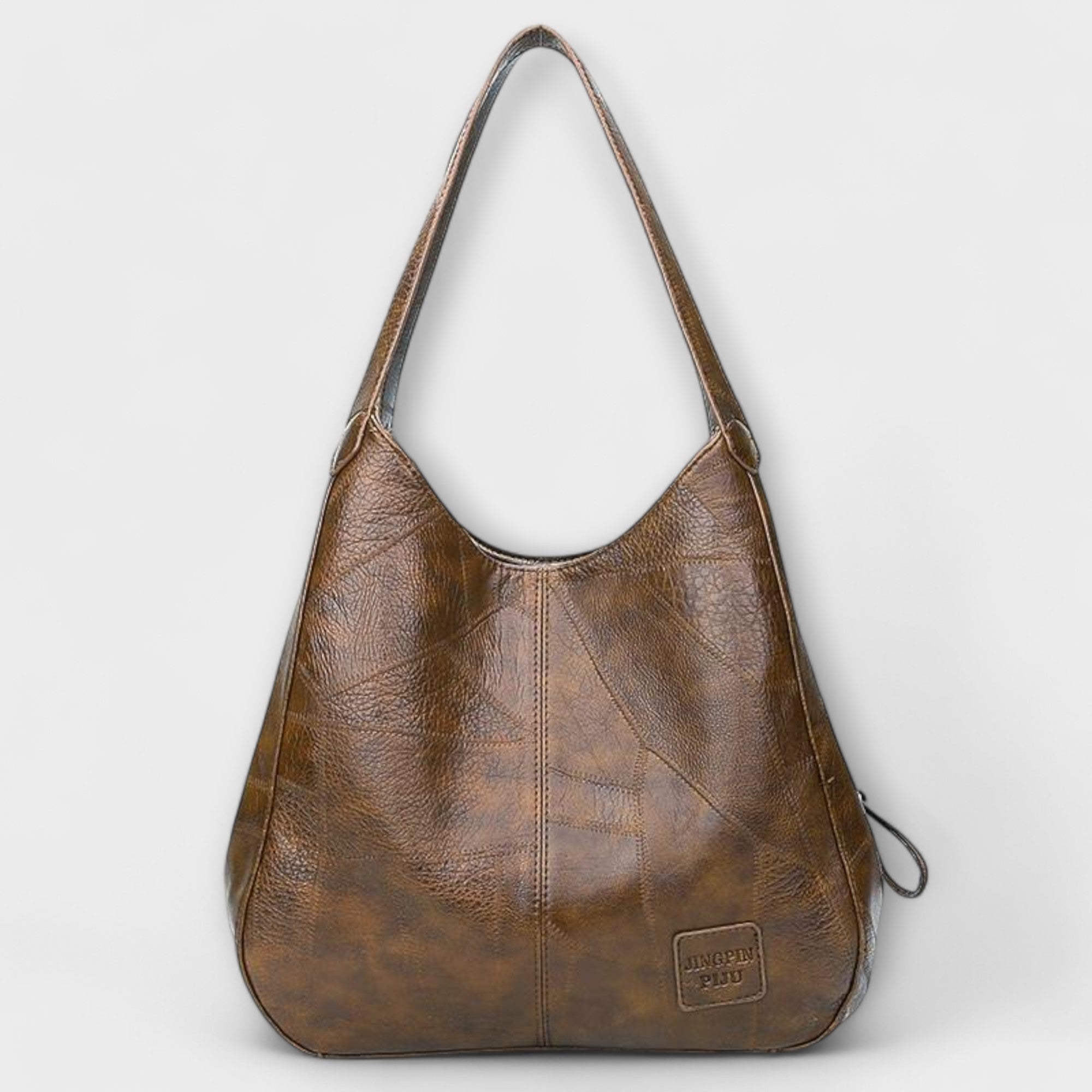 Women’s Leather Shoulder Bag, Classic Design, Spacious Interior, Durable and Practical Everyday Accessory