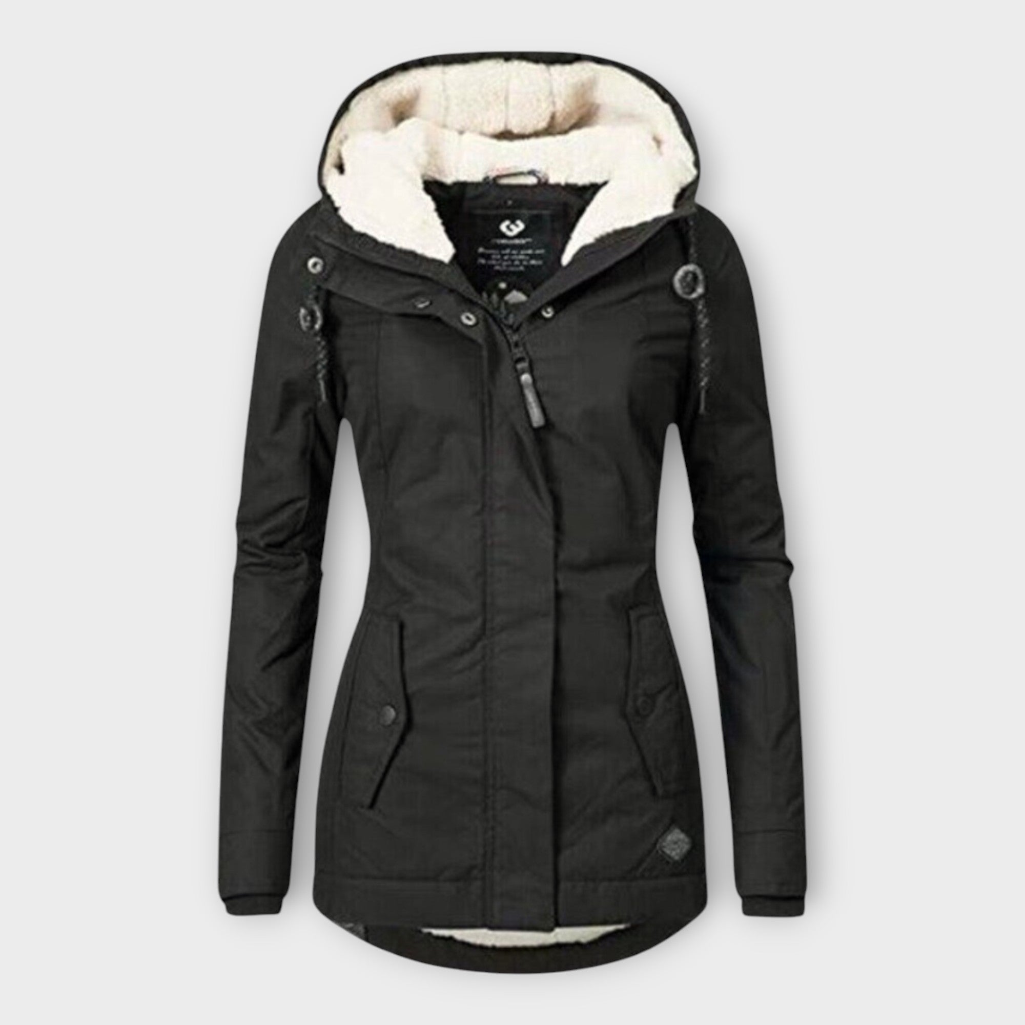 Women’s Insulated Jacket, Water-Resistant, Quilted Lining, Regular Fit, Warm