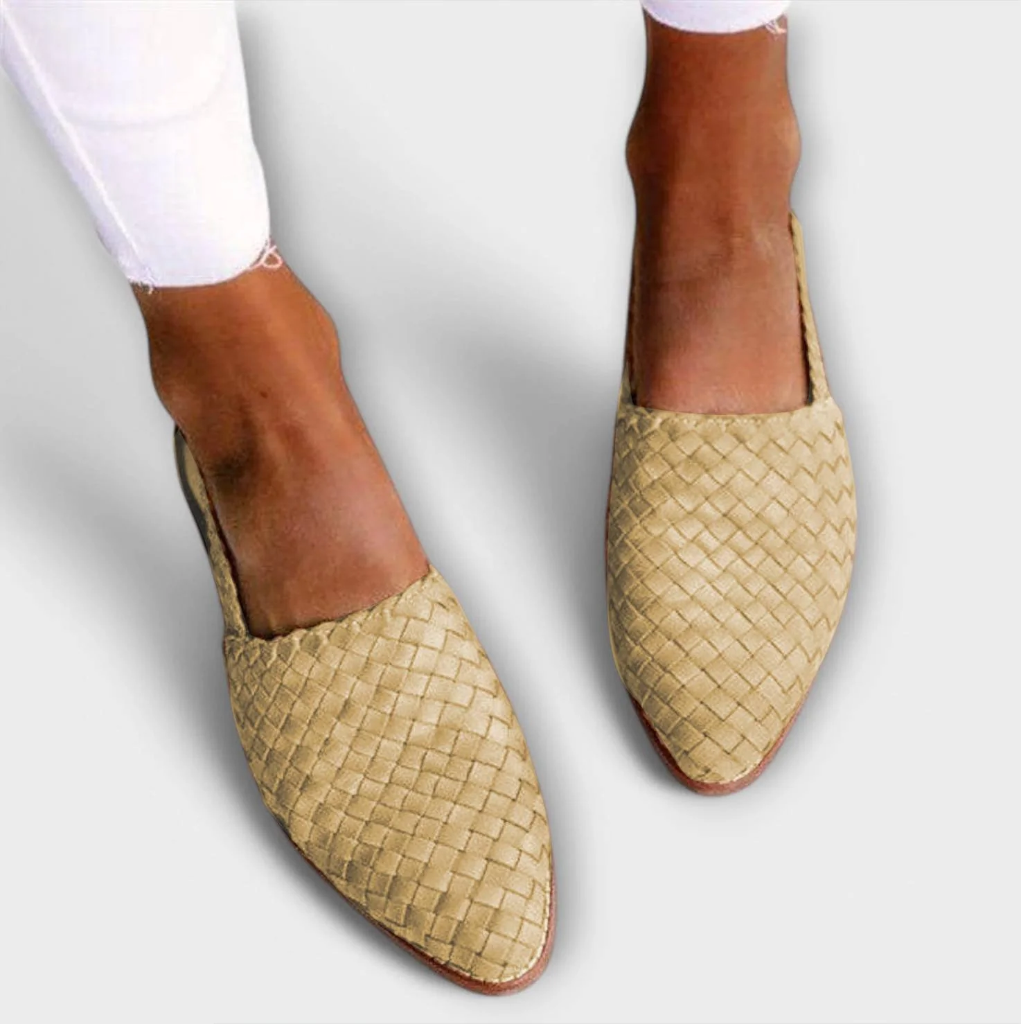 Women’s Loafers Handwoven Soft Sole Comfortable Versatile Style