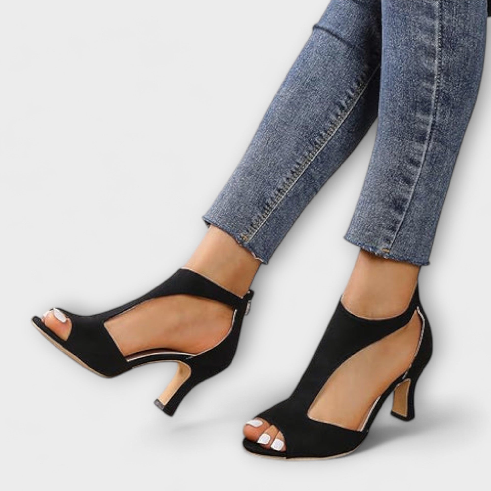 Women’s High Heels, Cushioned Insoles, Stable Heel Design, Comfortable Fit, Durable Material