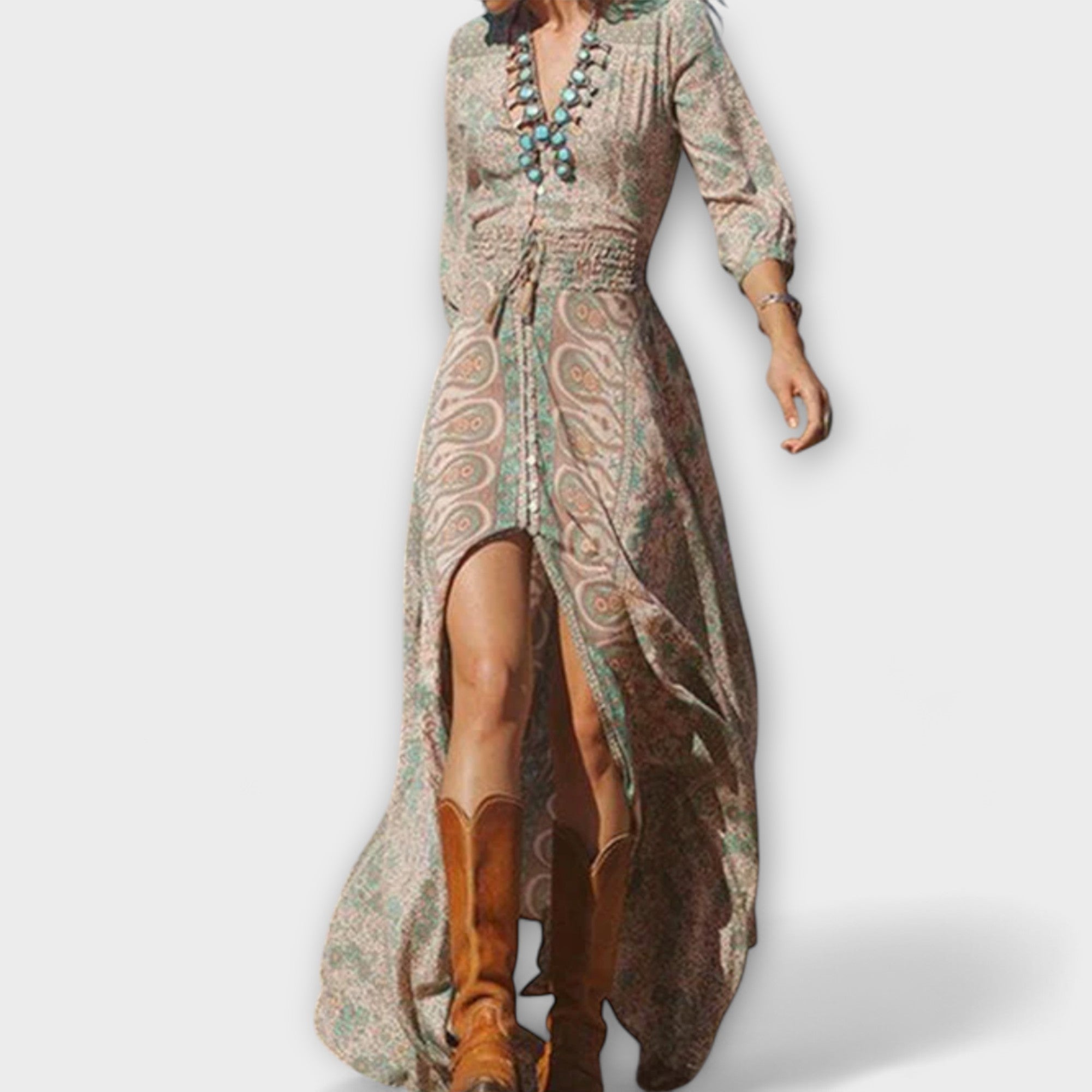 Women’s Maxi Dress, Sleeveless, Lightweight Fabric, Adjustable Straps, Comfortable Fit