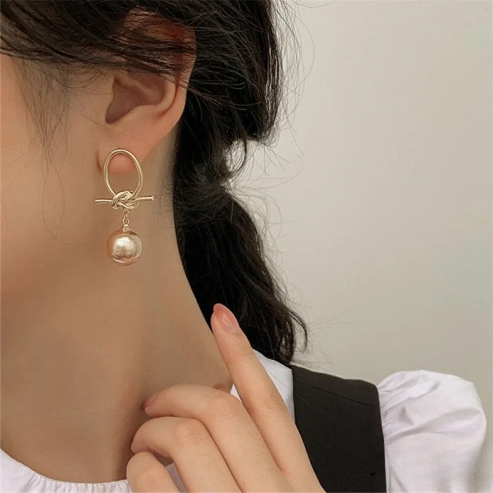 Women’s Earrings, Durable Metal Construction, Polished Finish, Timeless Design