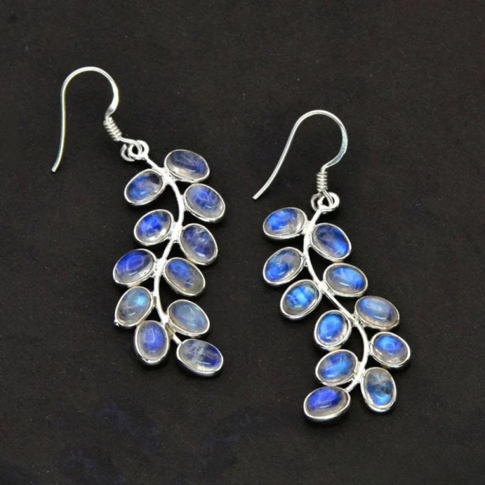 Women’s Earrings, Polished Finish, Radiant Design, Luminous Jewels