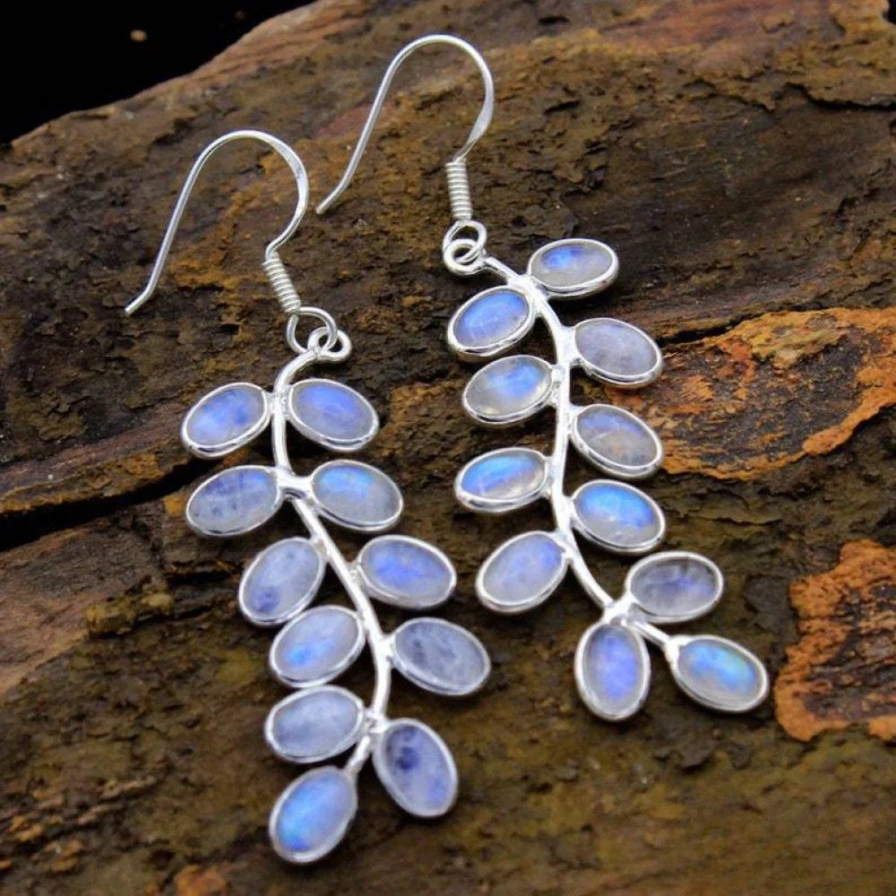 Women’s Earrings, Polished Finish, Radiant Design, Luminous Jewels