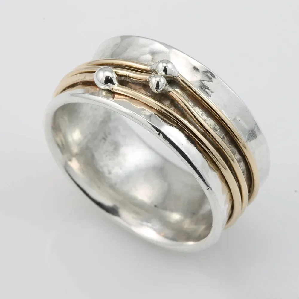 Women’s Ring, Polished Luminous Stone, Durable Elegant Jewelry Accessory