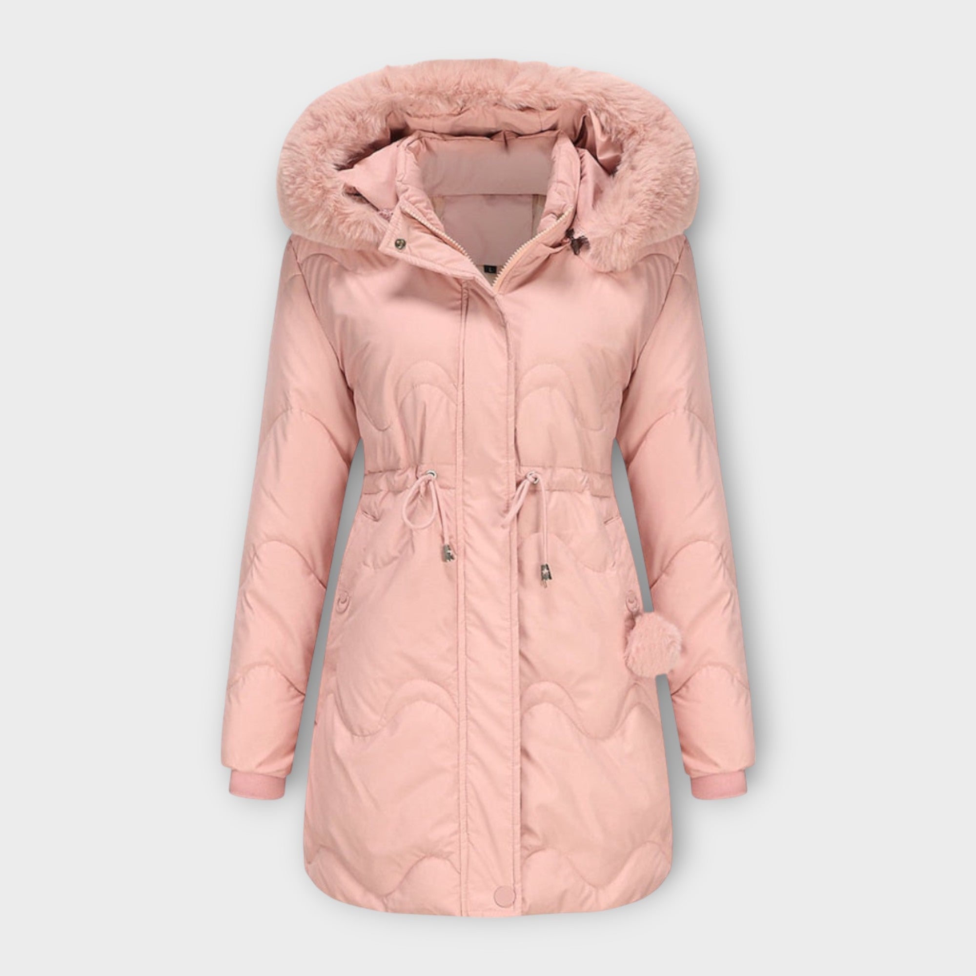 Women’s Parka Outerwear, Adjustable Fit, Hood, Cuffs, Warm and Durable Design