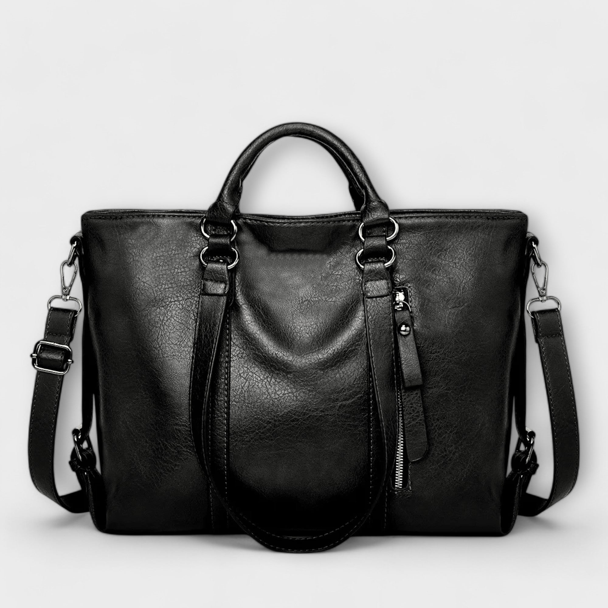 Women’s Leather Bag, Spacious, Elegant Design, Practical for Everyday Use