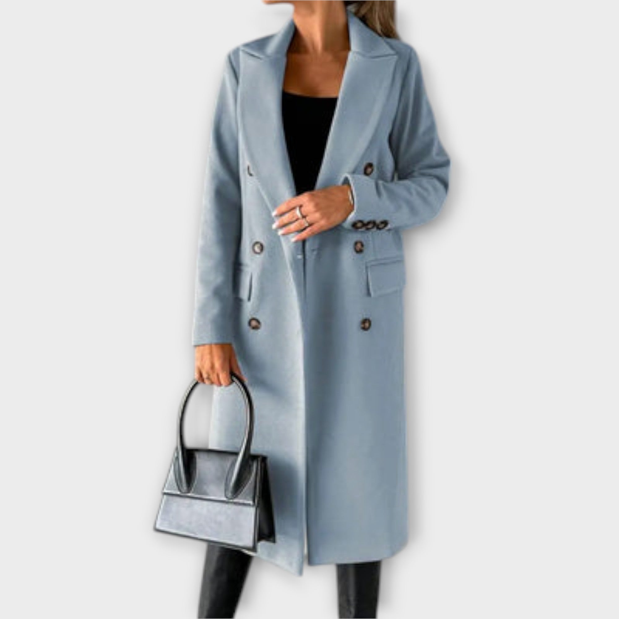 Women’s Trench Coat, Tailored Fit, Classic Waist Belt, Durable Construction, Versatile Silhouette