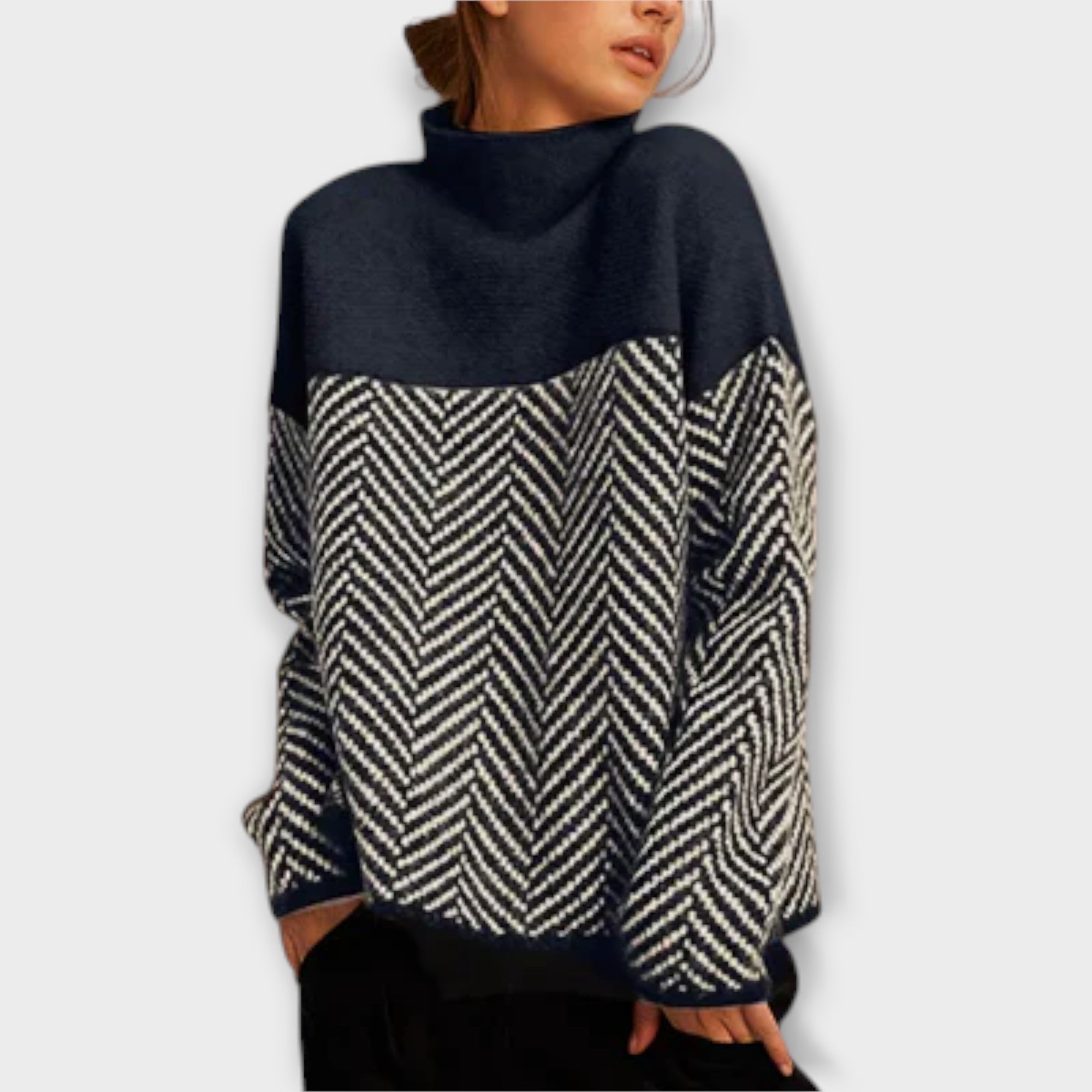 Women’s Jumper, High Neck, Soft Tailored Fit, Versatile Layering, Comfortable and Durable