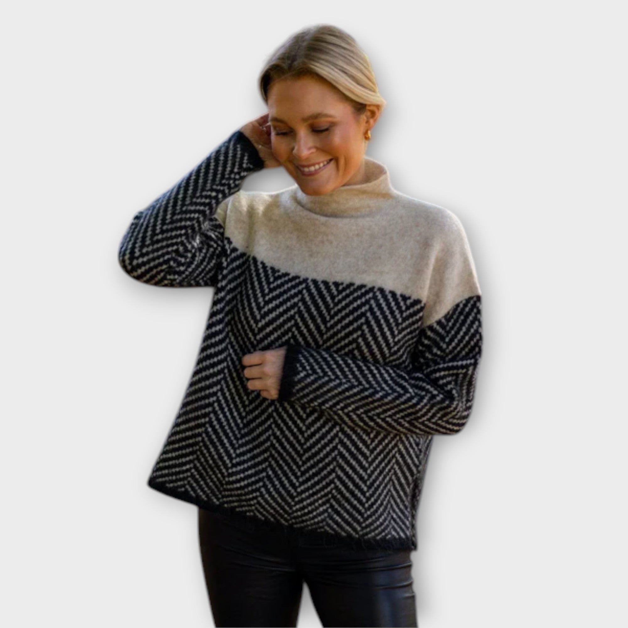 Women’s Jumper, High Neck, Soft Tailored Fit, Versatile Layering, Comfortable and Durable
