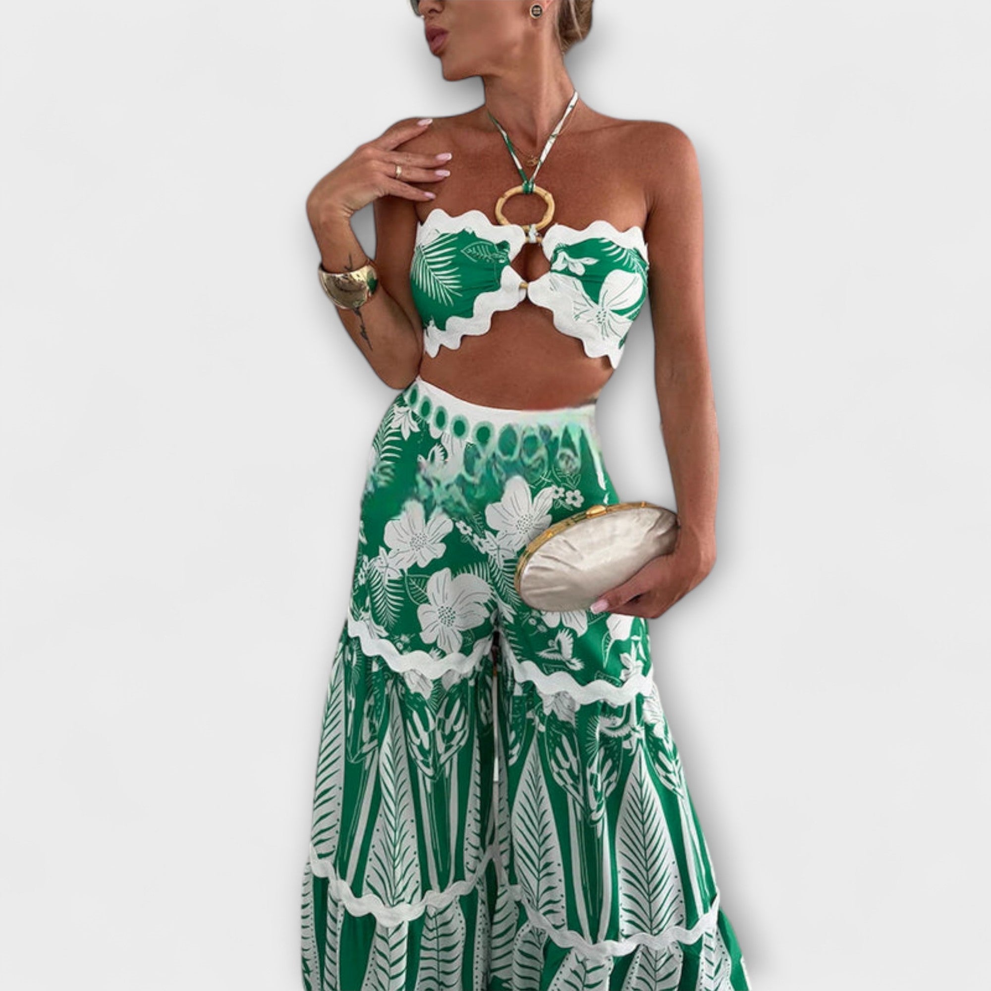 Women’s Ankle-Length Dress, Sleeveless, Loose Fit, Ruched Back Detail, Side Zip Closure