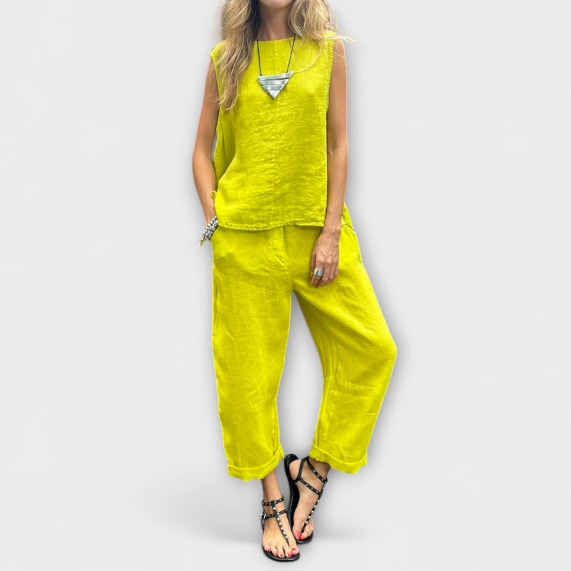 Women’s Cotton Suit, Stretch Fit, Breathable, Structured, Soft Touch