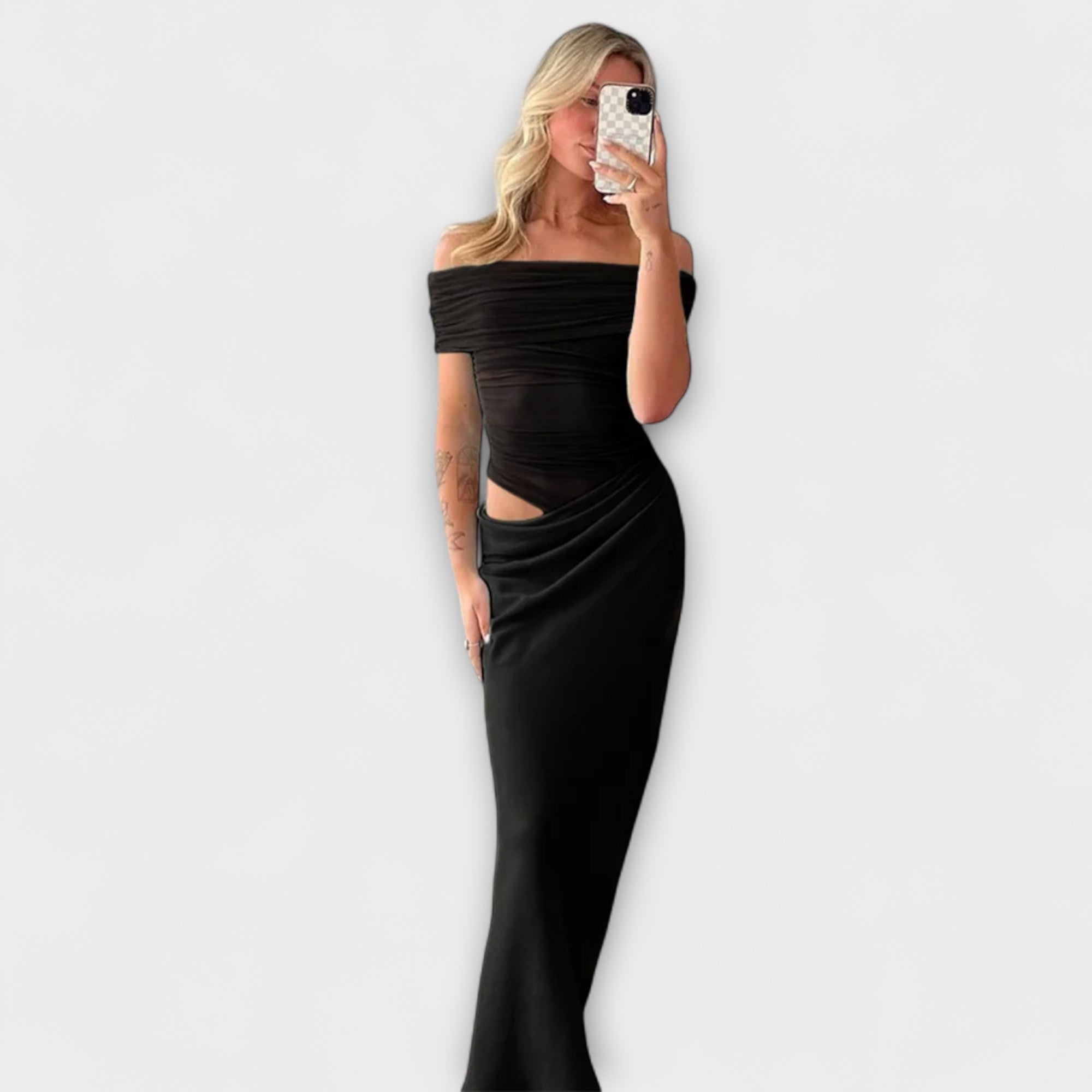 Women’s Dress, Versatile Length, Elegant Sleeve, Comfortable Neckline, Silhouette Fit