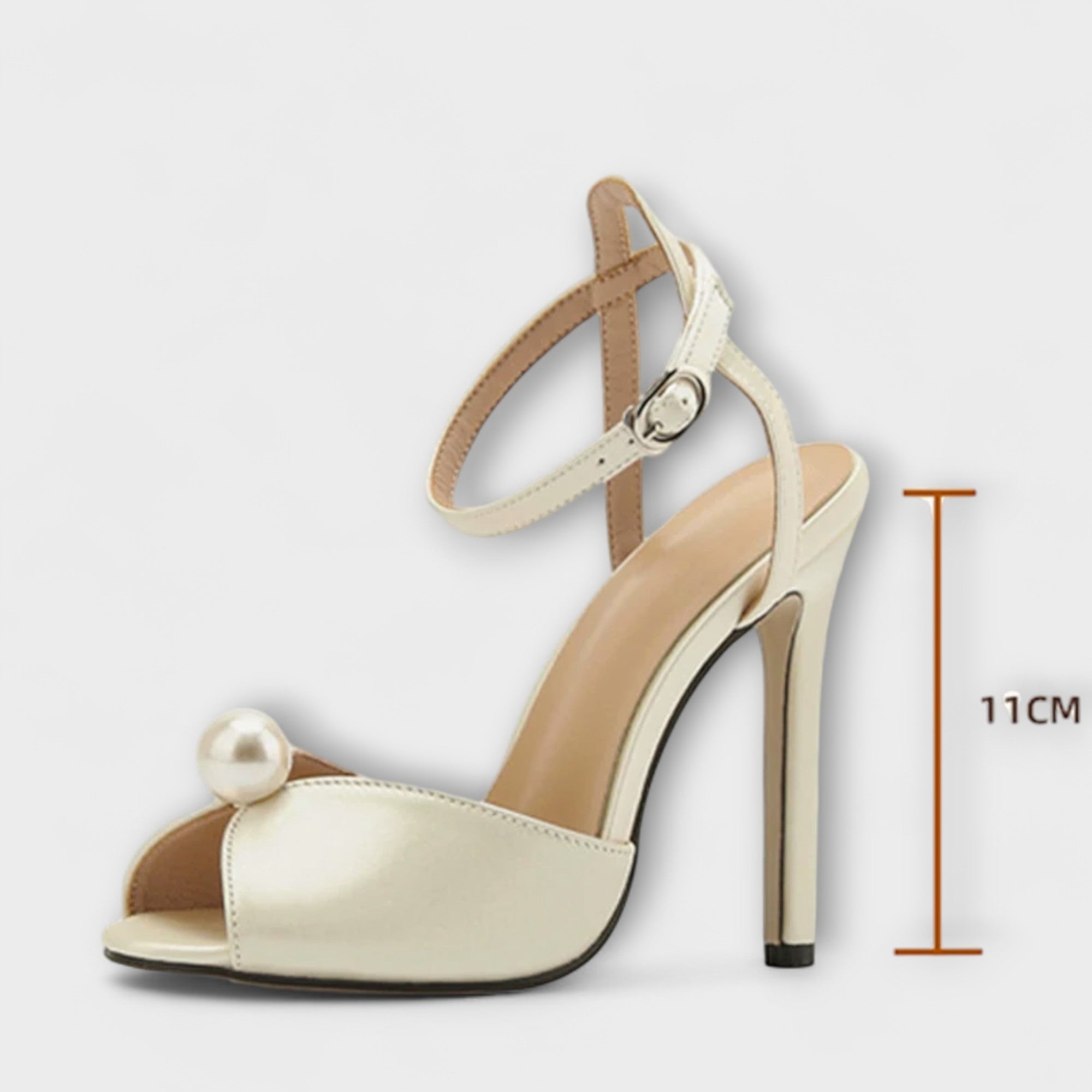 Women’s Heel Sandals, 9-12cm Heel Height, Comfortable Elegant Design