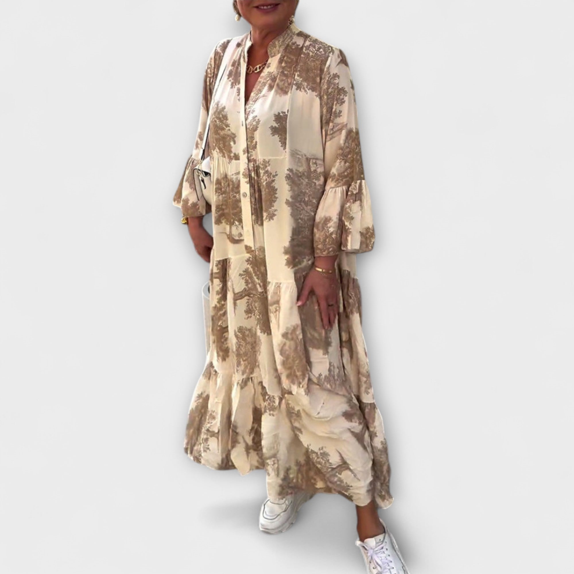 Women’s Lightweight Dress, Breathable Fabric, Flattering Fit, Versatile Silhouette