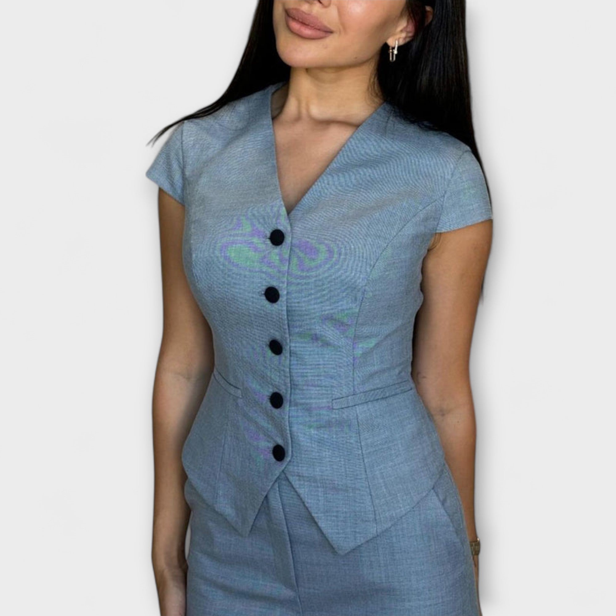 Women’s Lightweight Dress, Polyester, Non-Stretch Fit, Breathable, Durable, Casual Leisurewear