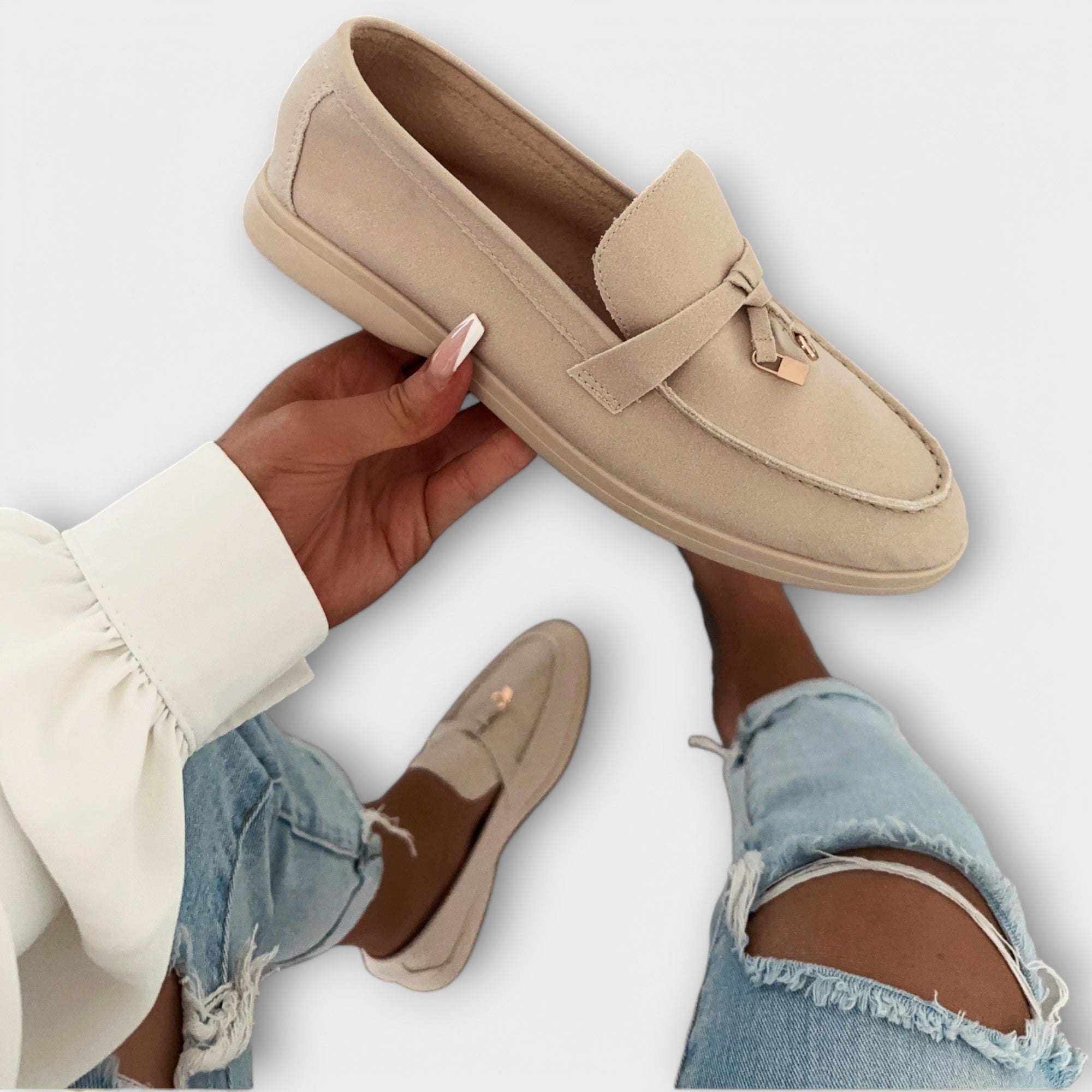 Women’s Loafers, Eco-Leather Slip-On, Comfortable, Versatile, Classic Design
