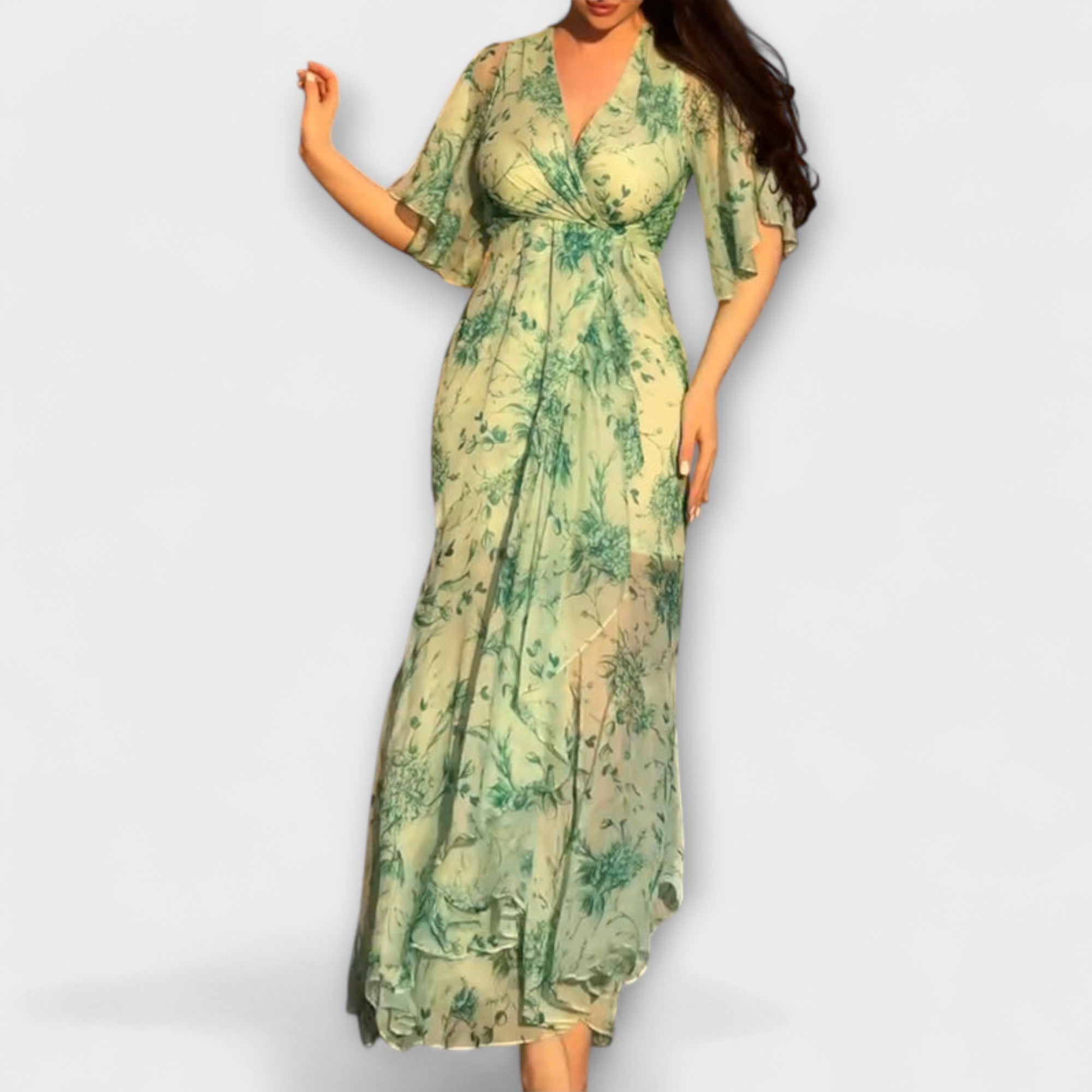 Women’s Midi Dress, Adaptable Fit, High-Quality Fabric, Comfortable, Flattering Silhouette, Seasonal Versatile