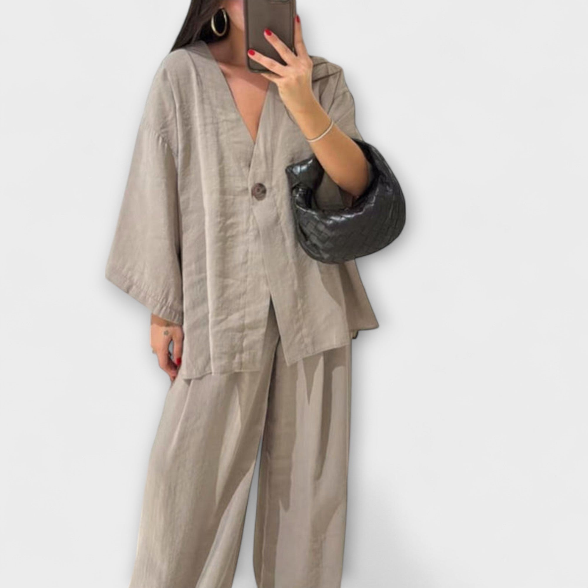 Women’s Polyester Suit, Tailored Fit, Casual, Durable Breathable Fabric