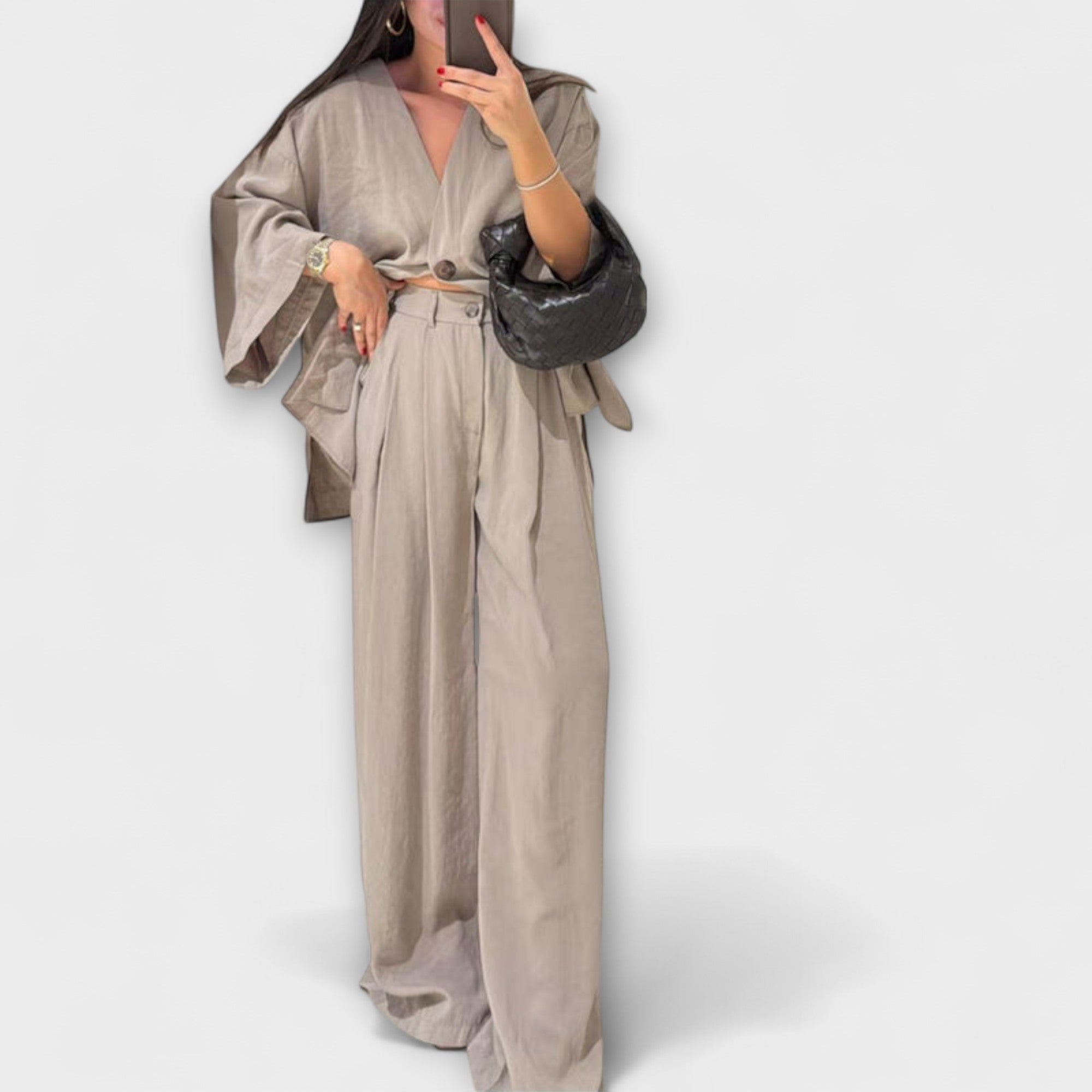 Women’s Polyester Suit, Tailored Fit, Casual, Durable Breathable Fabric