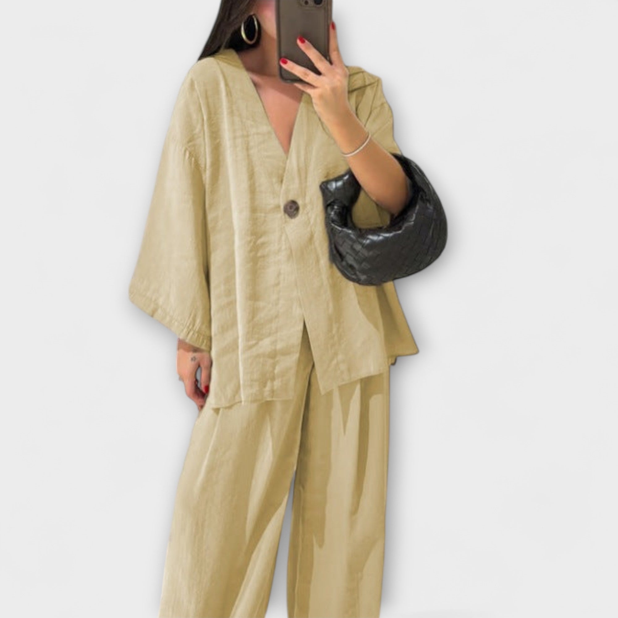 Women’s Polyester Suit, Tailored Fit, Casual, Durable Breathable Fabric