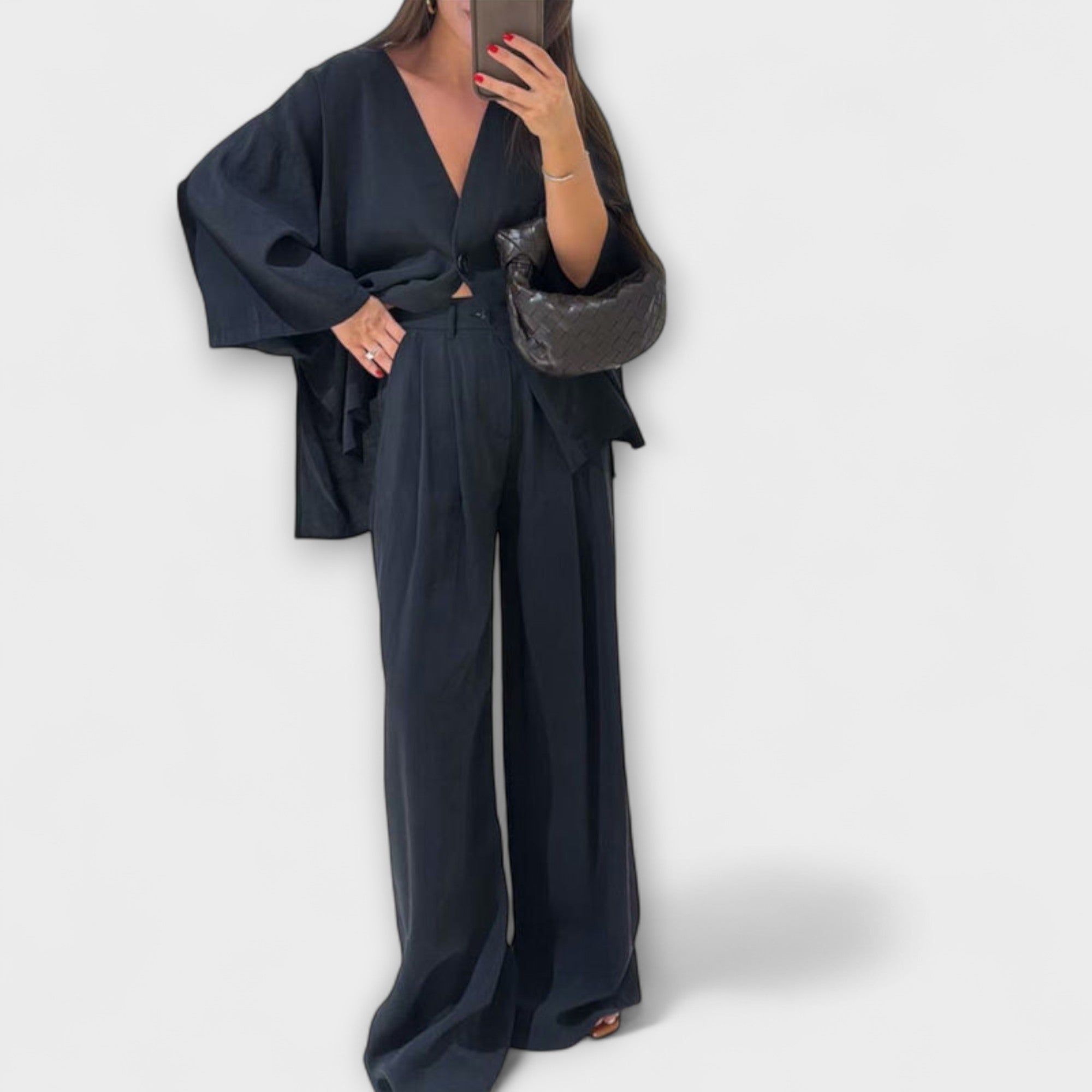 Women’s Polyester Suit, Tailored Fit, Casual, Durable Breathable Fabric