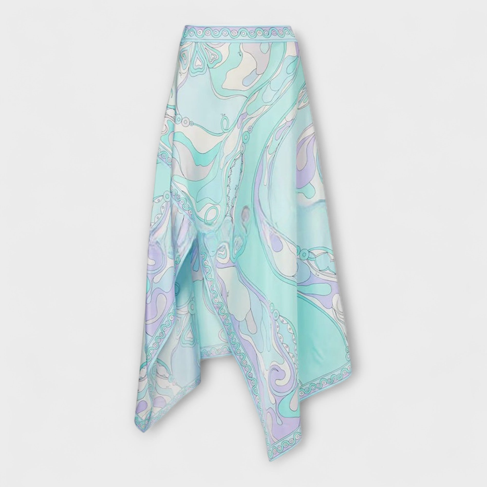 Women’s Satin Calf-Length Dress, Sleeveless, Halter Neck, Relaxed Fit