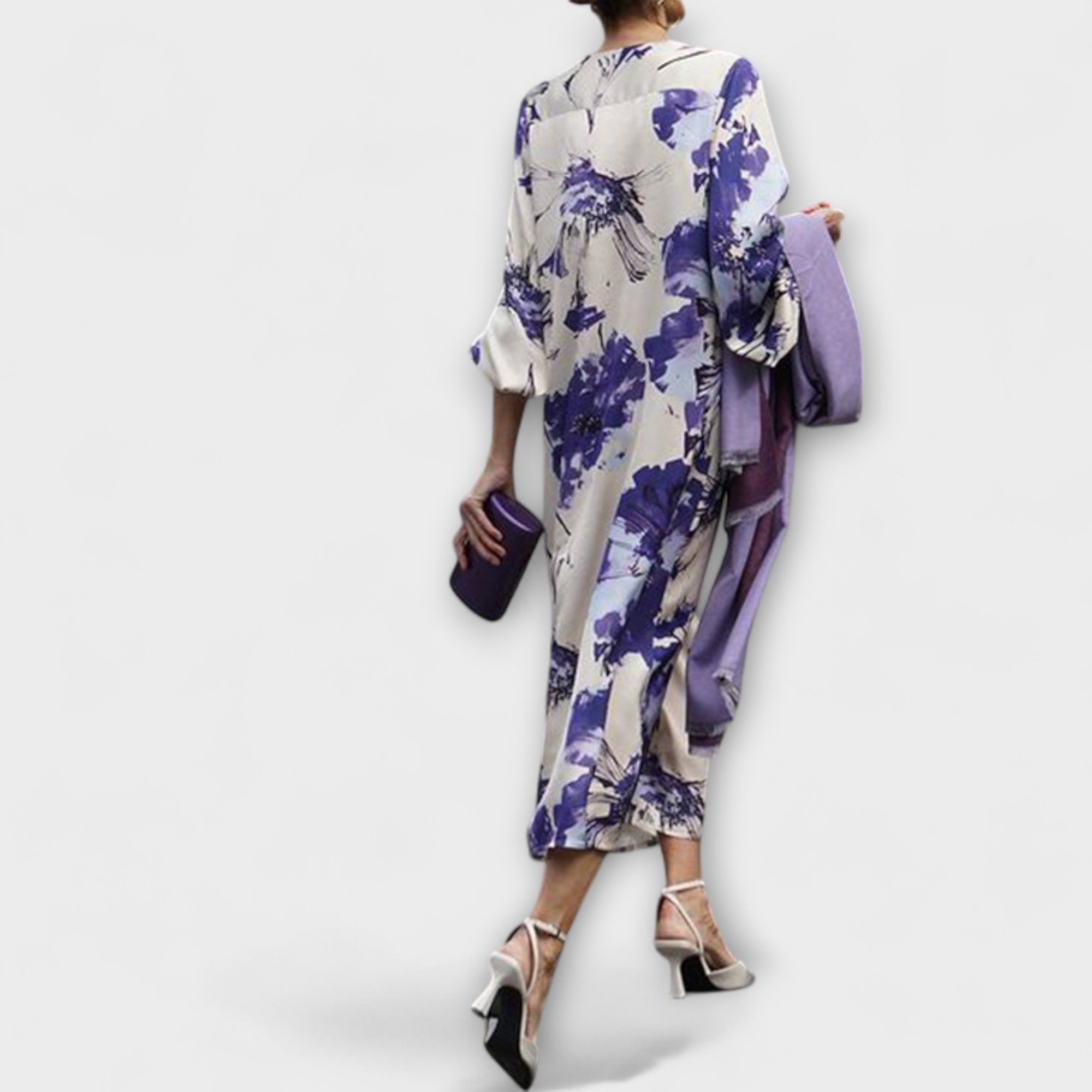 Women’s Sleeveless Summer Dress, Tailored Fit, Round Neckline, Breathable Material