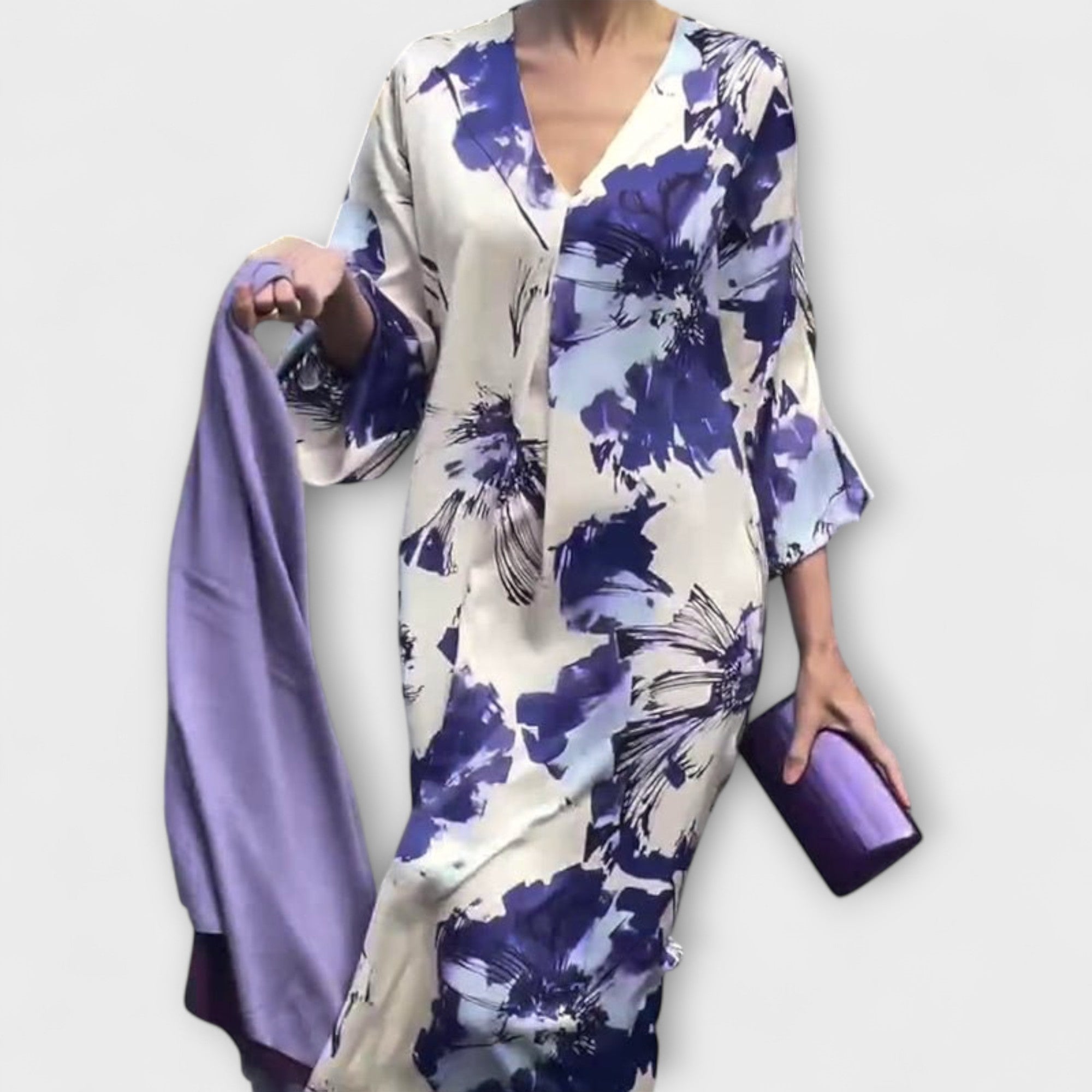 Women’s Sleeveless Summer Dress, Tailored Fit, Round Neckline, Breathable Material