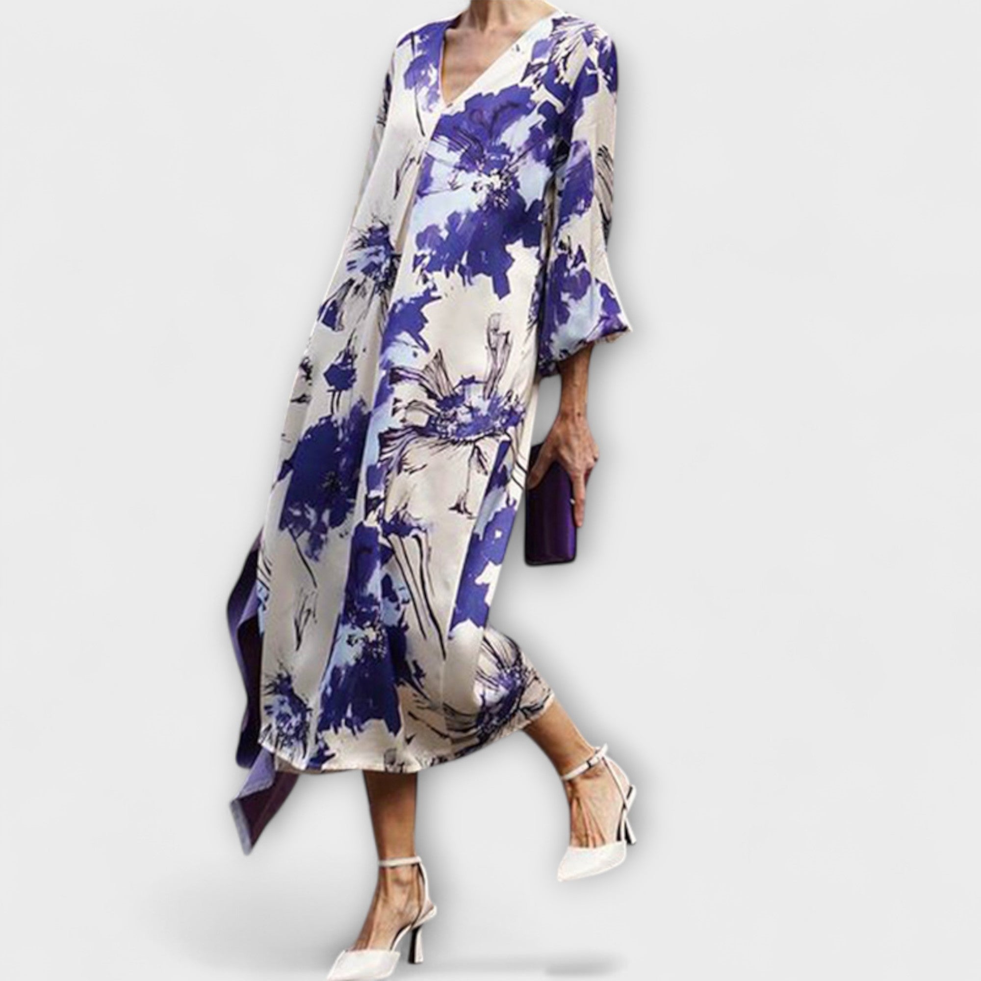 Women’s Sleeveless Summer Dress, Tailored Fit, Round Neckline, Breathable Material