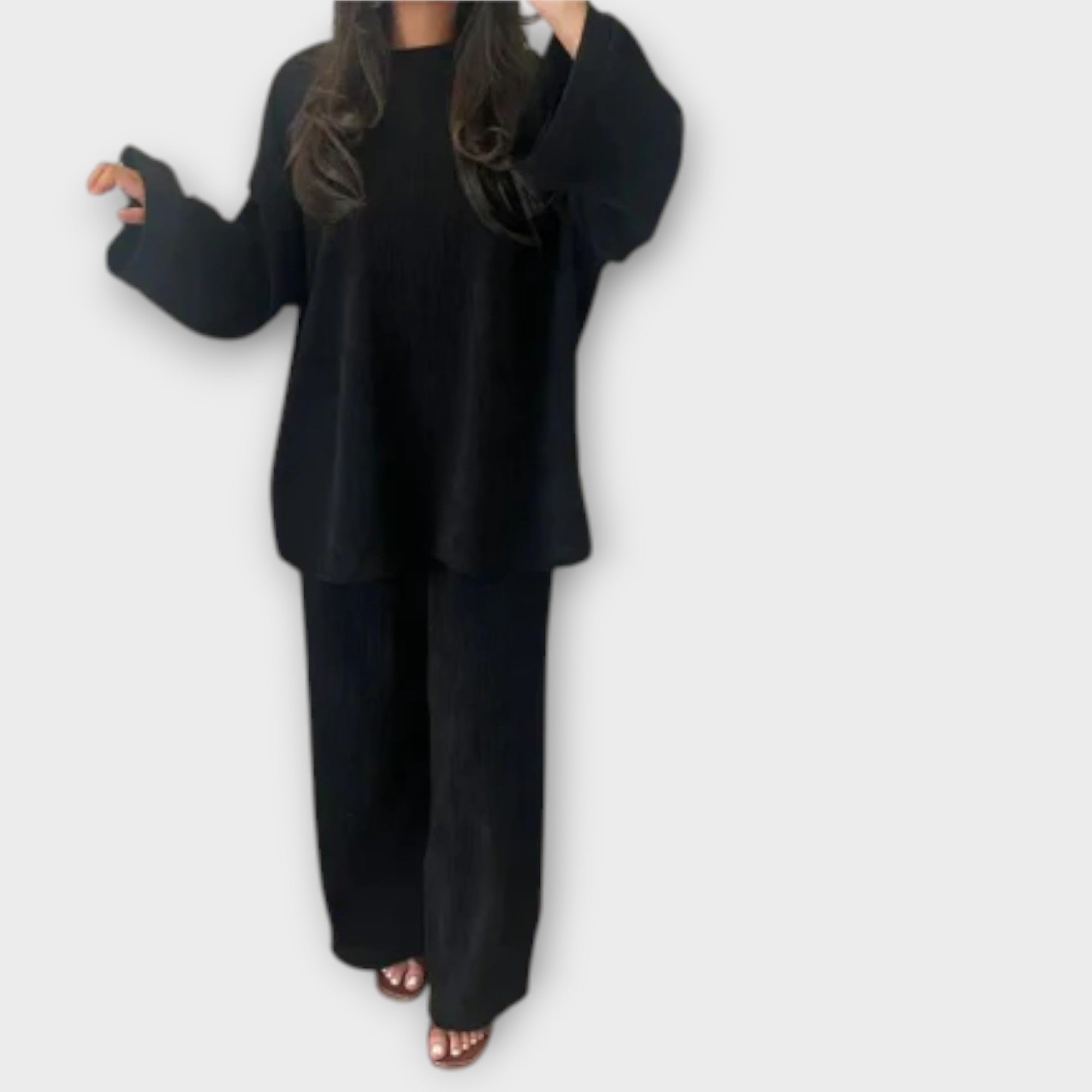 Women’s Striped Dress, Oversized Fit, Soft Fabric, Comfortable and Breathable