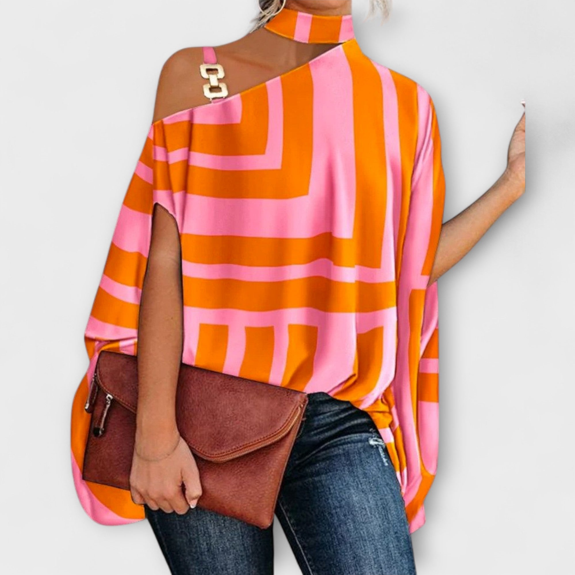 Women’s Off-Shoulder Blouse, Short Sleeve, Breathable Material, Comfortable Fit, Versatile Design