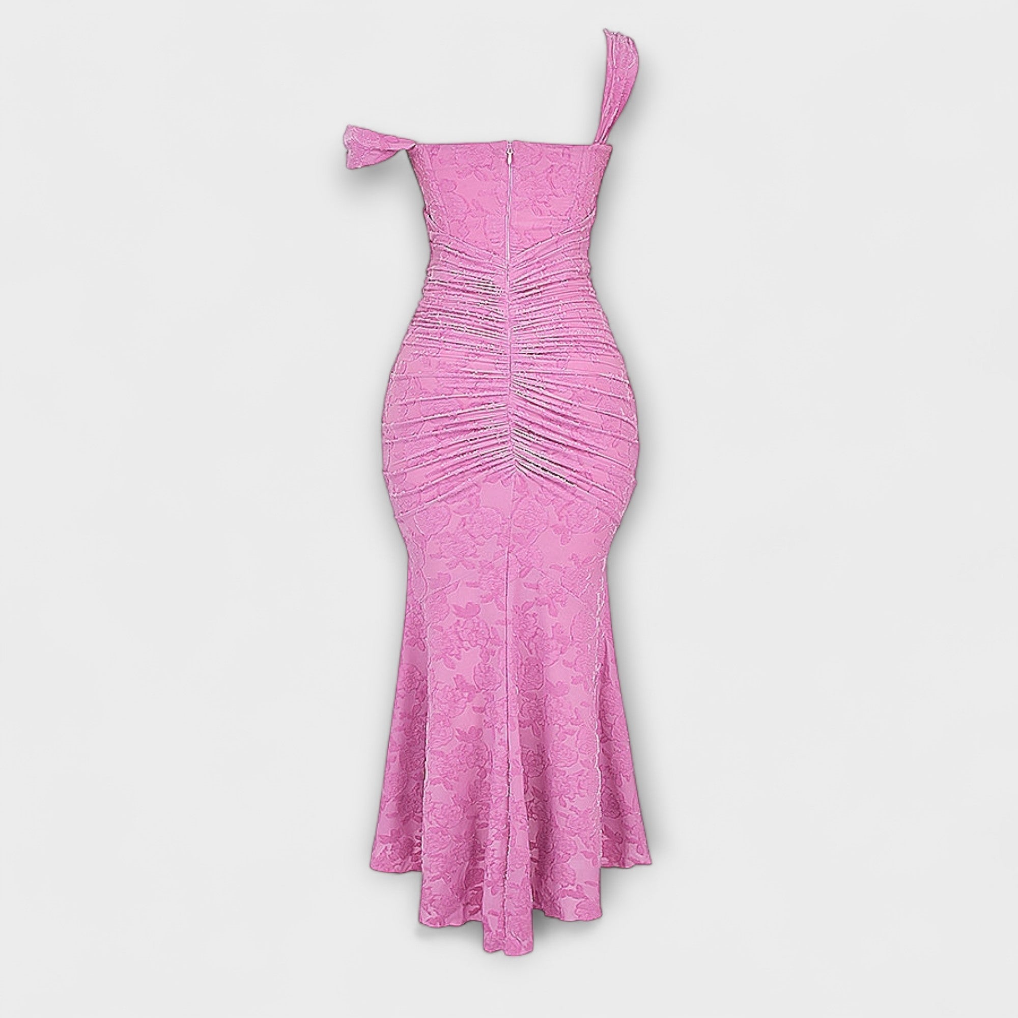 Women’s Corset Dress, Sleeveless, Sweetheart Neckline, Pastel Pattern, Fitted, Premium Fabric