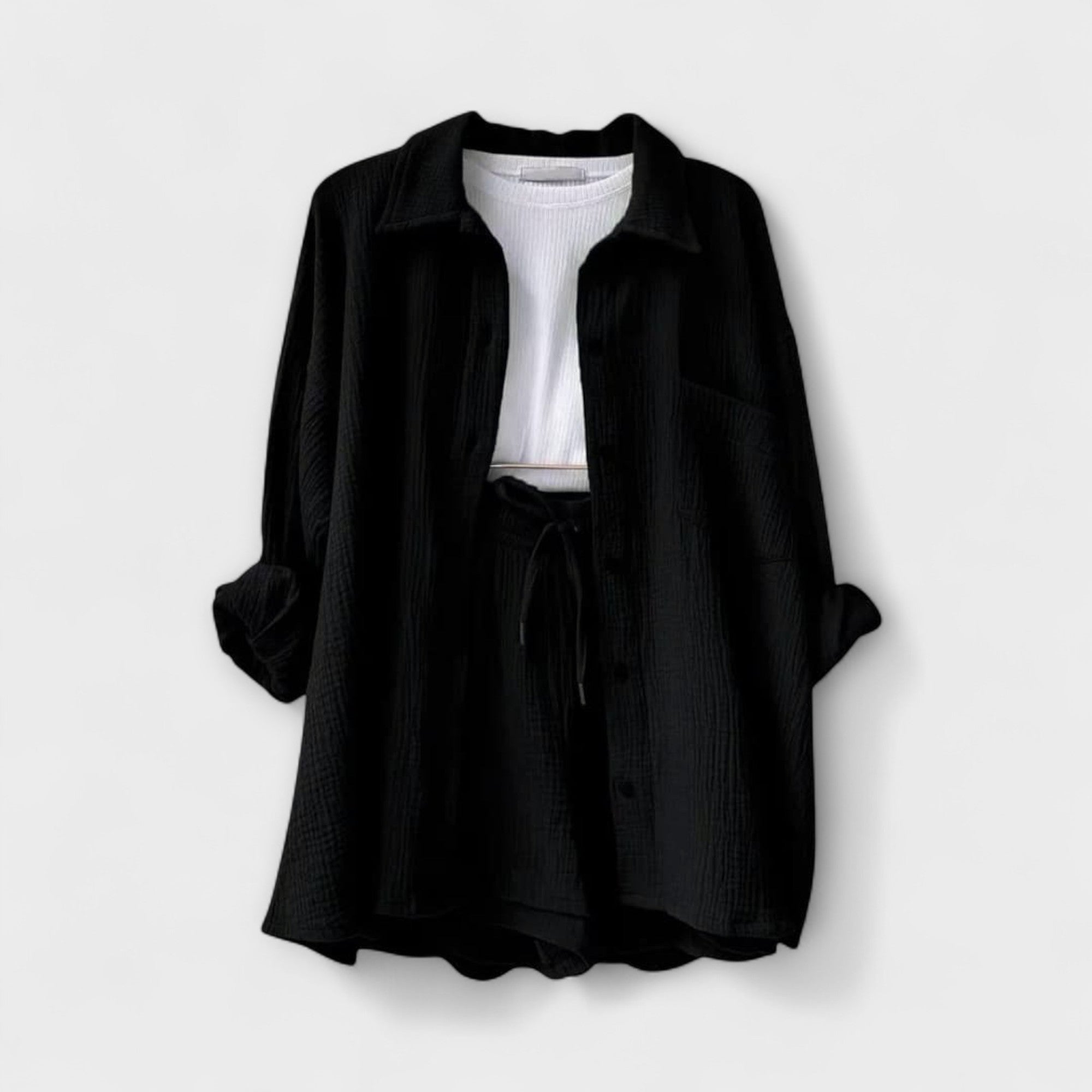 Women’s Summer Set, Two-Piece, Loose Fit, Breathable Lightweight Fabric