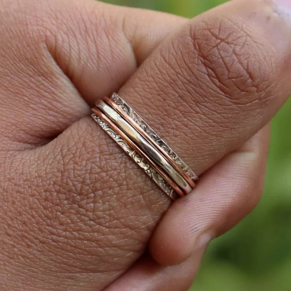 Women’s Ring, Elegant Design, Radiant Finish, Vibrant Stones, Durable Craftsmanship