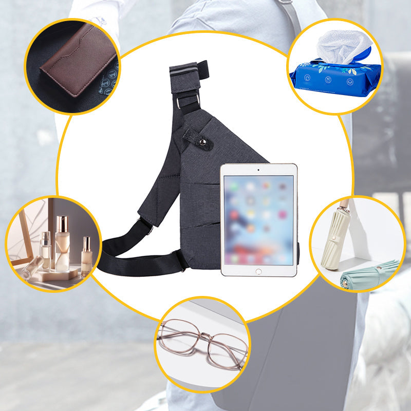 Women’s Ergonomic Lightweight Shoulder Bag, Water-Resistant, Nylon-Polyester