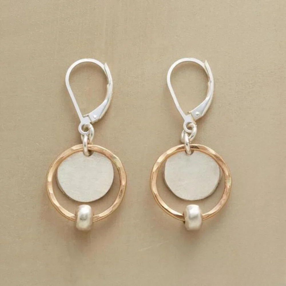 Women’s Earrings, Durable High-Quality Metal, Radiant Gem Accents, Elegant Finish