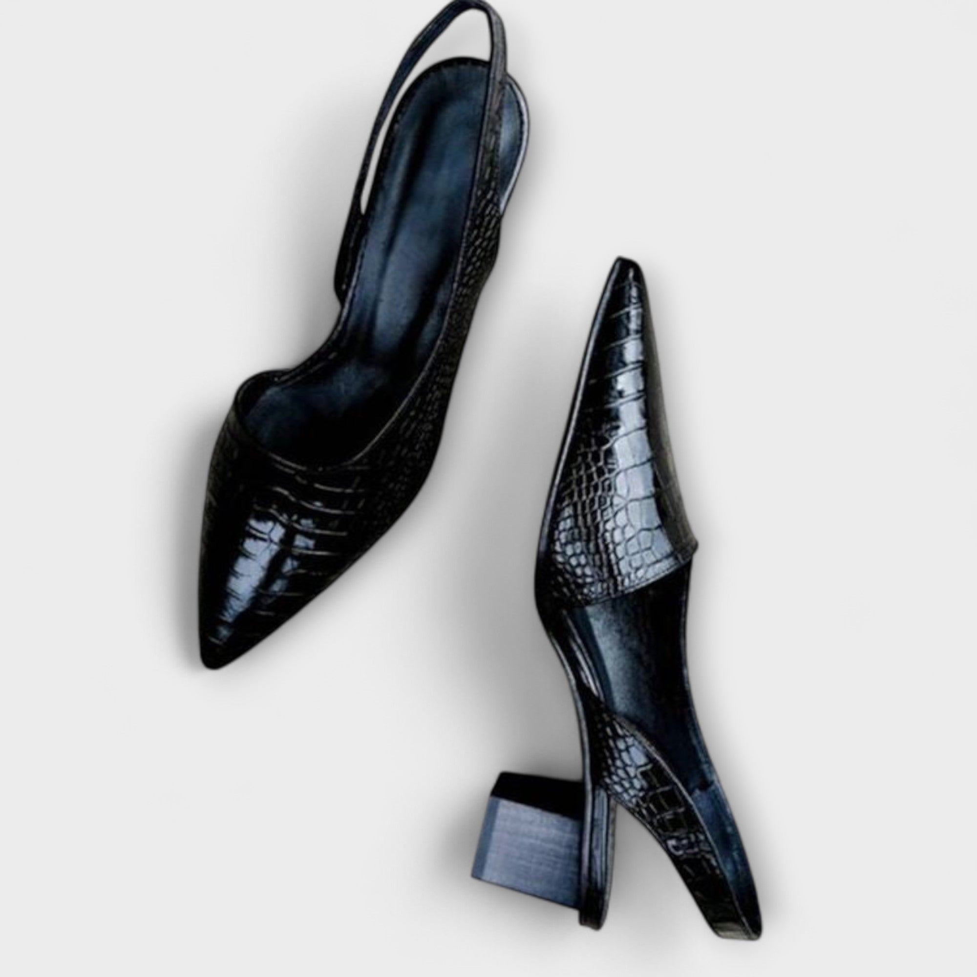 Women’s High Heels with Ergonomic Cushioning, Comfort Support, Roomy Toe Box for Prolonged Wear