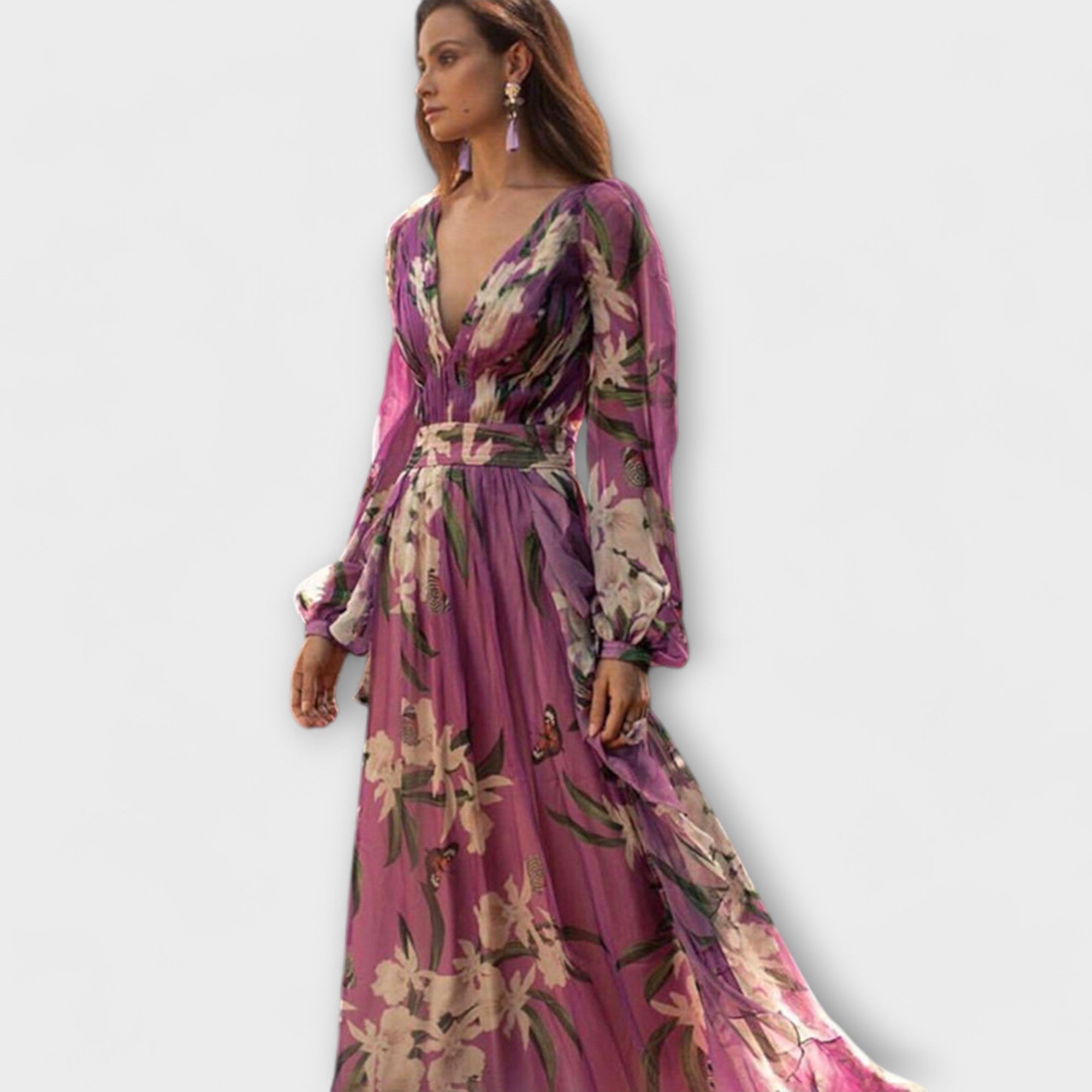 Women’s Maxi Dress, Flowy Fit, Premium Fabric, Breathable Comfort, Versatile Style