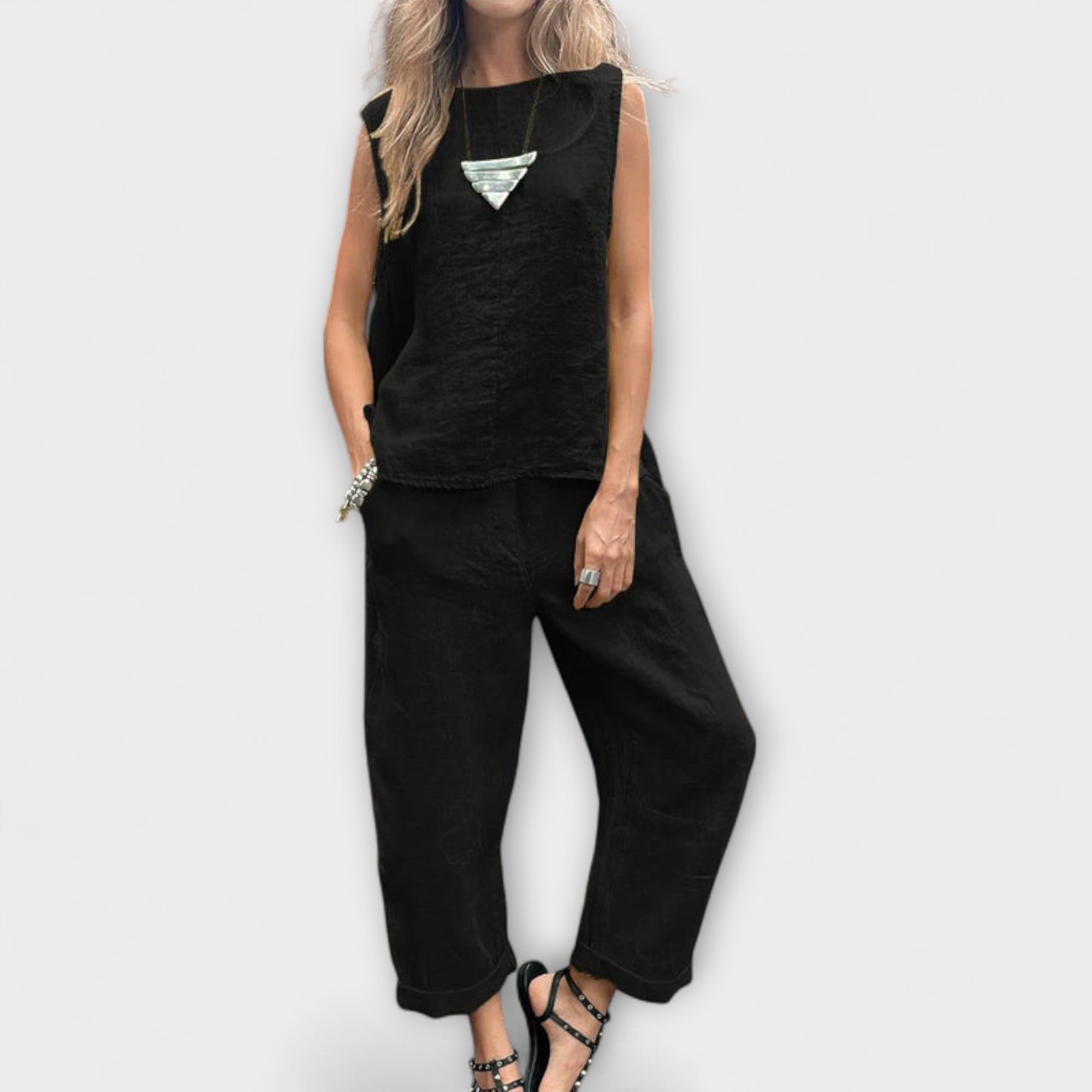 Women’s Cotton Suit, Stretch Fit, Breathable, Structured, Soft Touch