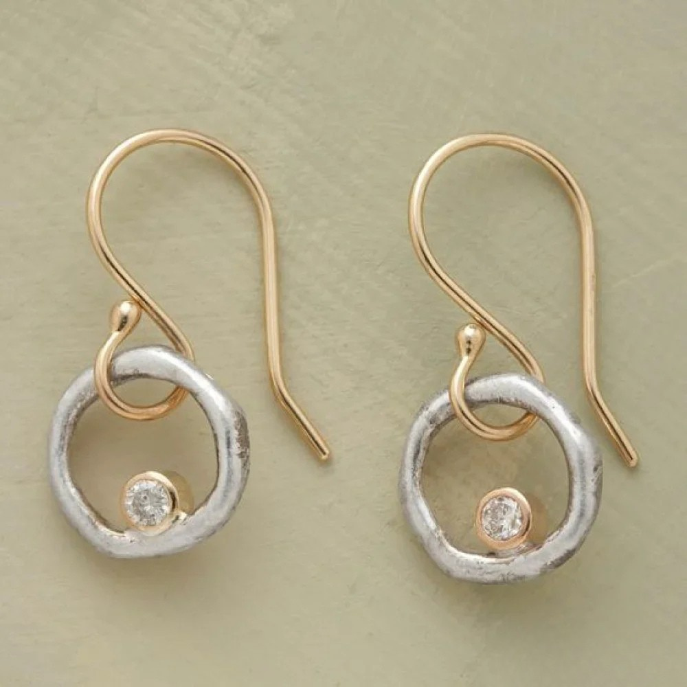 Women’s Earrings, Radiant Sparkling Stones, Durable Craftsmanship, Timeless Elegance