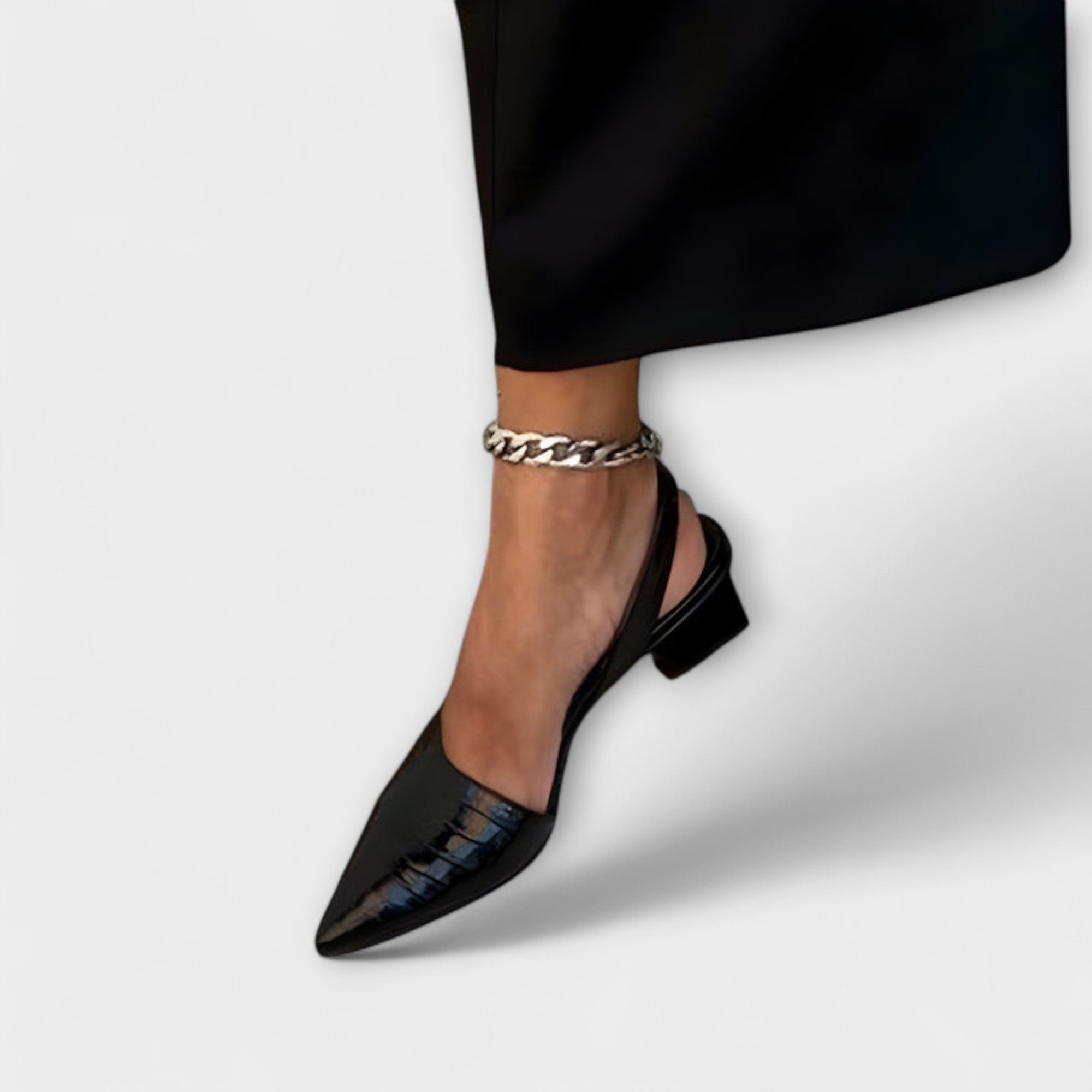 Women’s High Heels with Ergonomic Cushioning, Comfort Support, Roomy Toe Box for Prolonged Wear