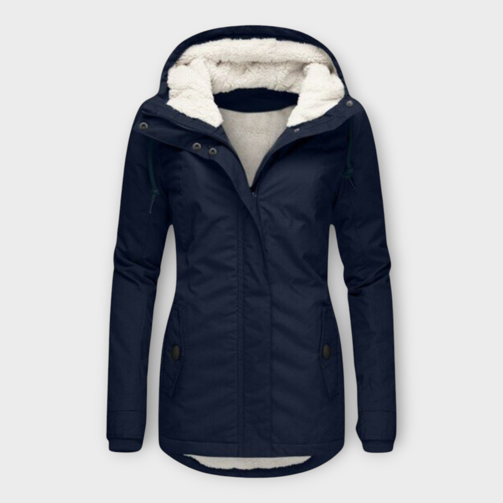Women’s Insulated Jacket, Water-Resistant, Quilted Lining, Regular Fit, Warm