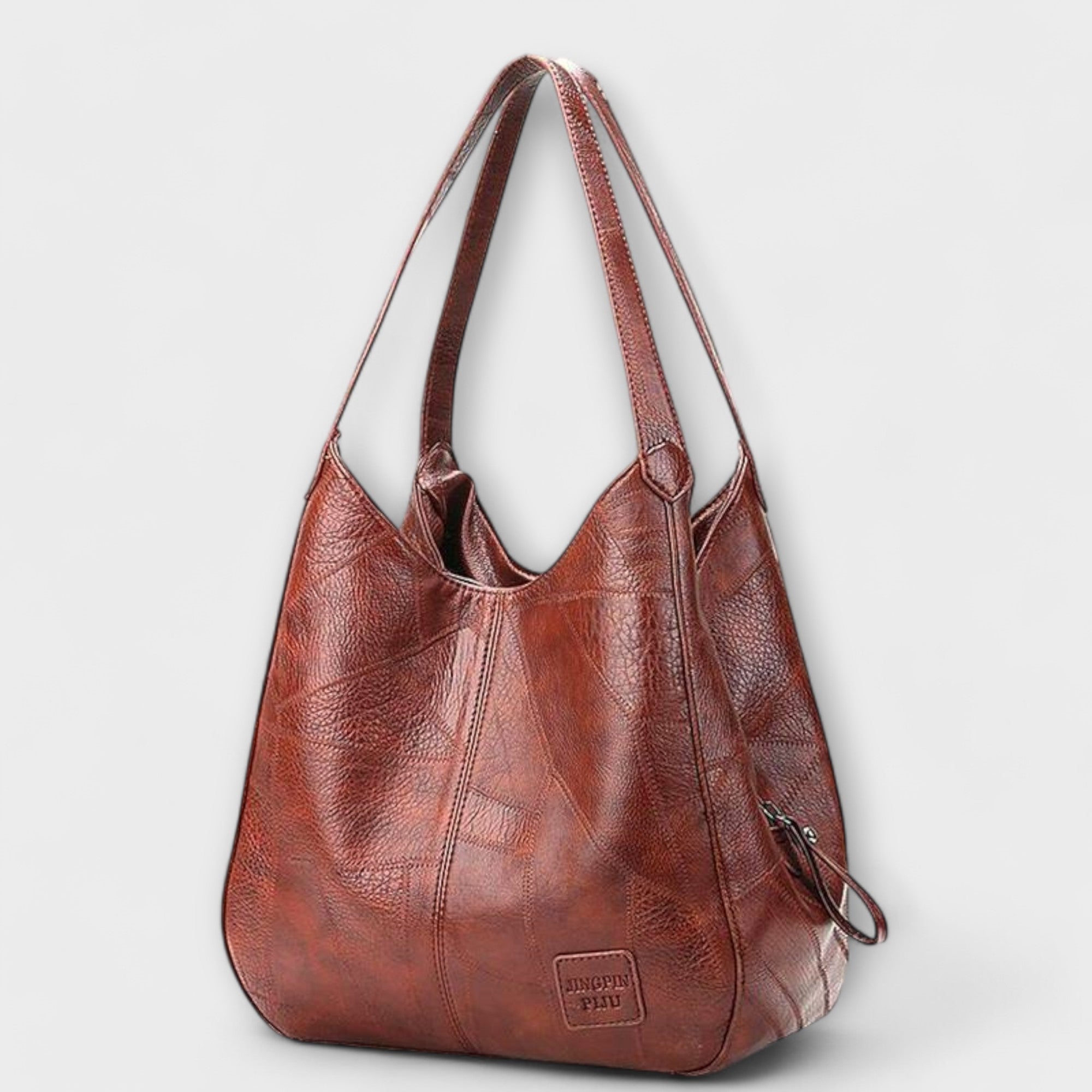 Women’s Leather Shoulder Bag, Classic Design, Spacious Interior, Durable and Practical Everyday Accessory