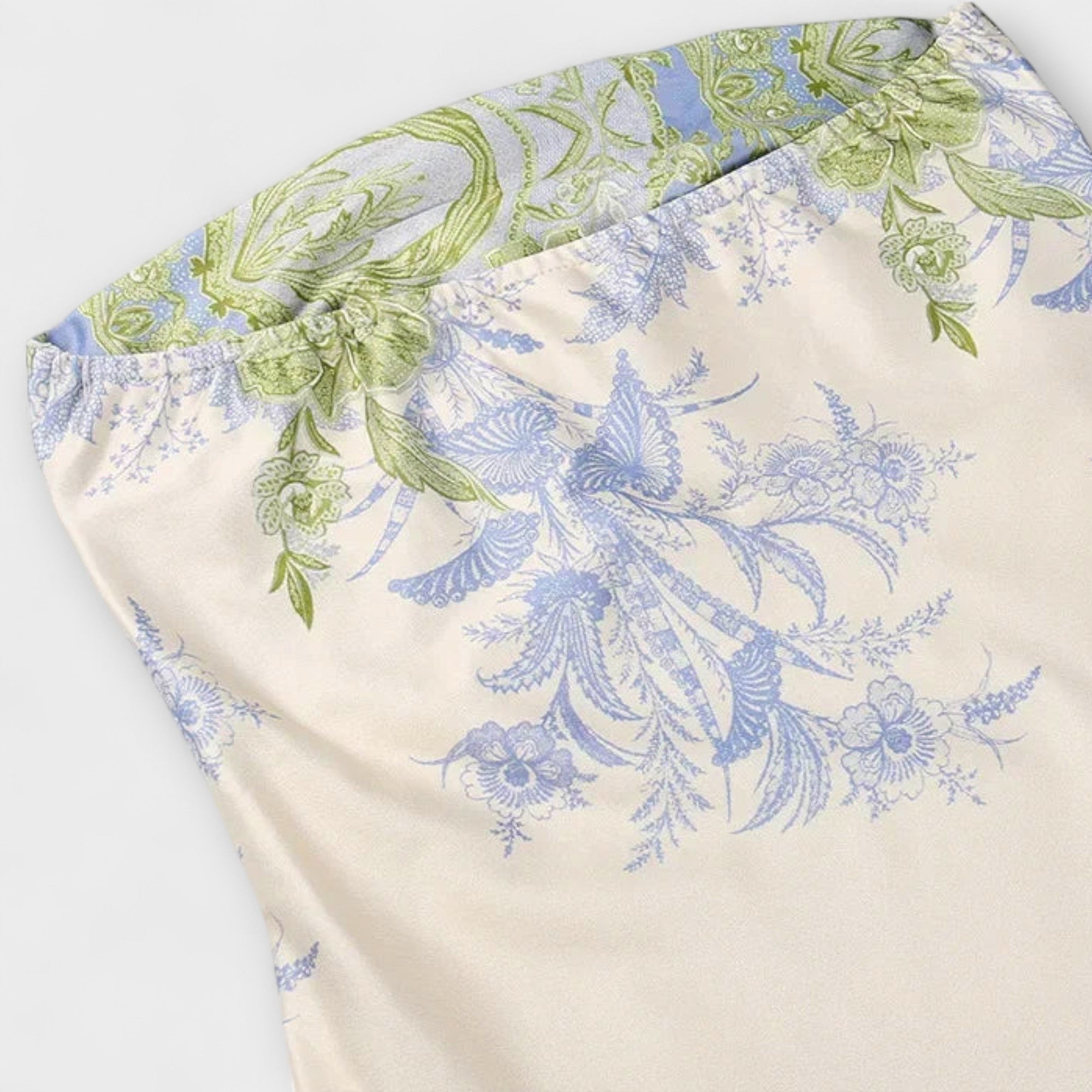 Women’s Lightweight Dress, Elastane Polyester Blend, Flowing Fit, Boho-Chic Style