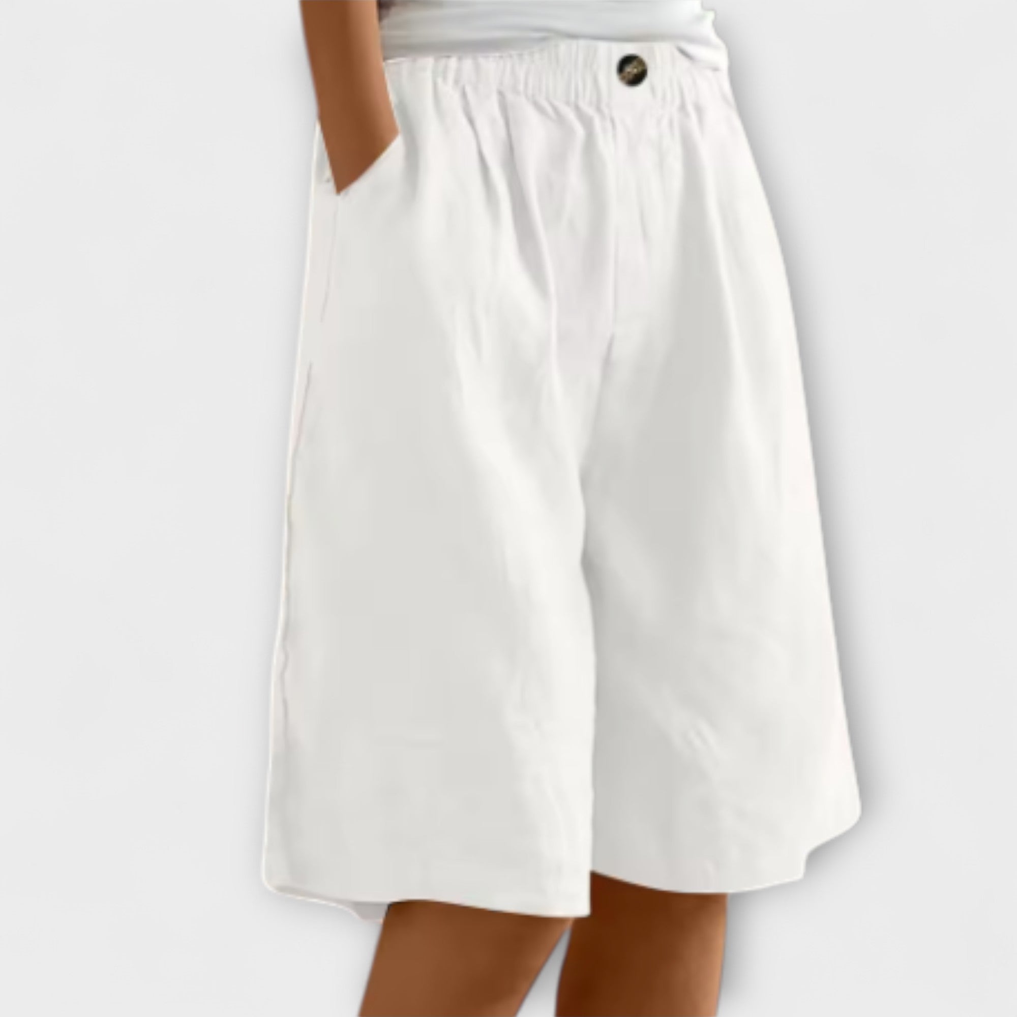 Women’s Lightweight Shorts, Loose Fit, Breathable Fabric, No Sleeve, No Neckline