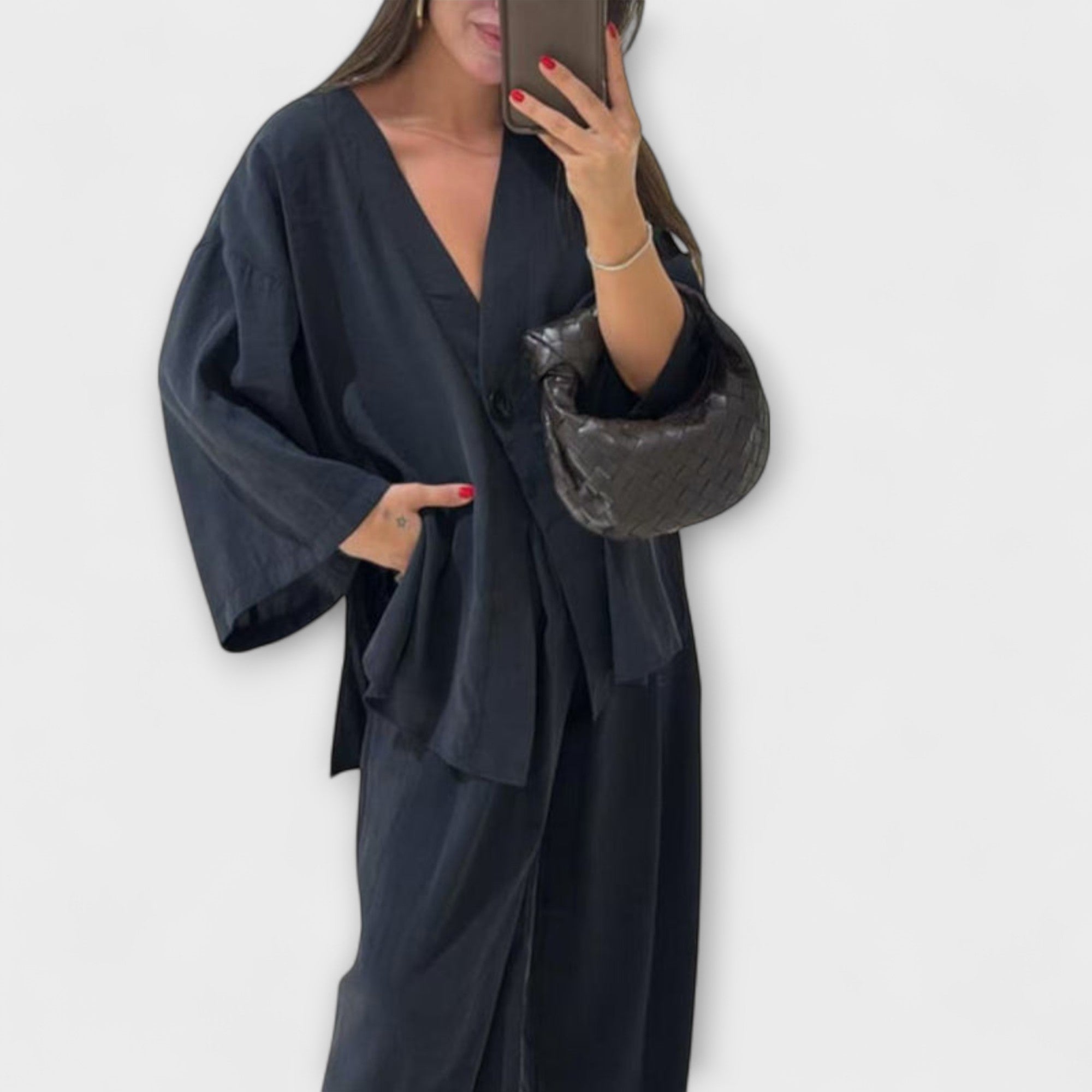 Women’s Polyester Suit, Tailored Fit, Casual, Durable Breathable Fabric