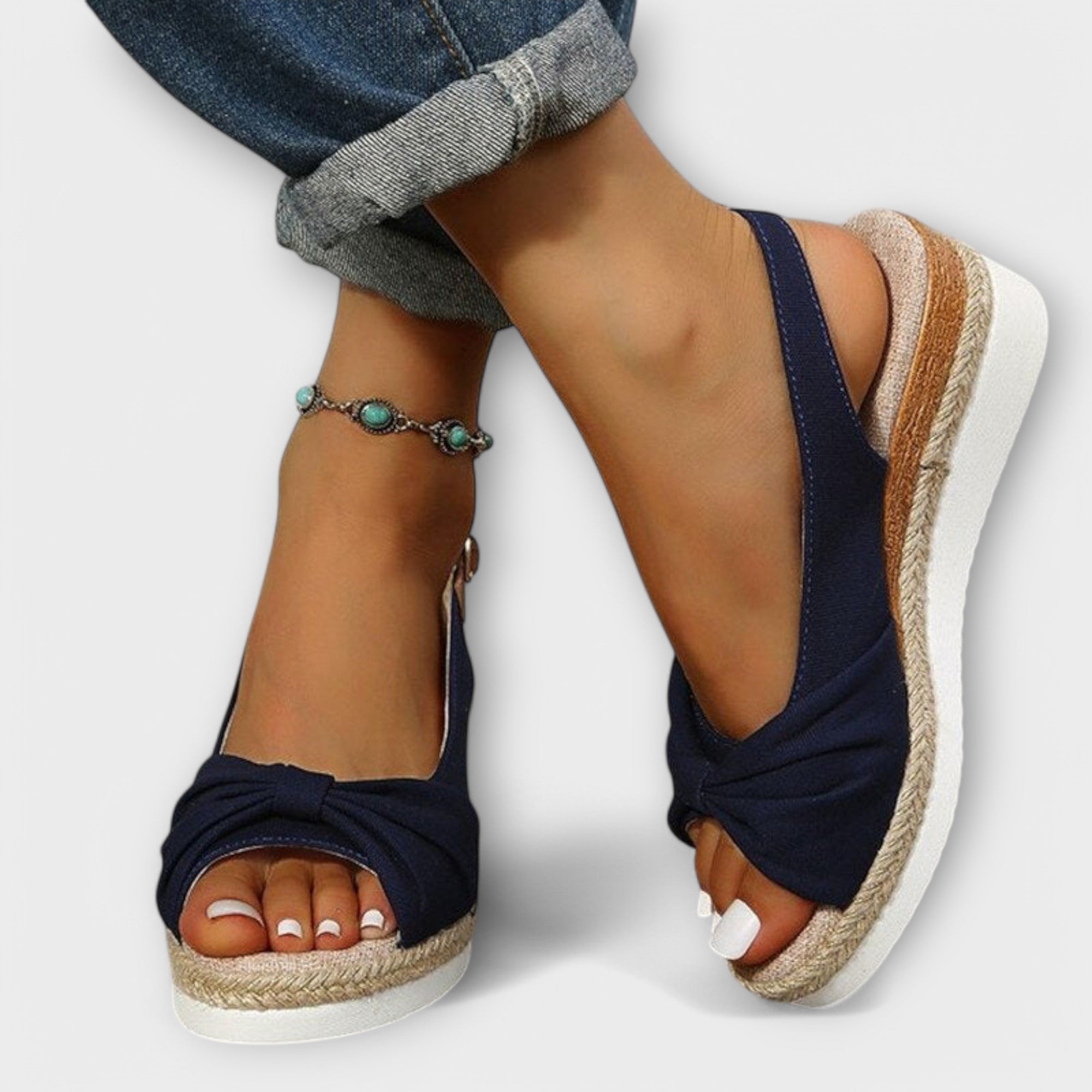 Women’s Sandals, Contoured Footbed, Adjustable Straps, Cushioned Comfort, Durable Support