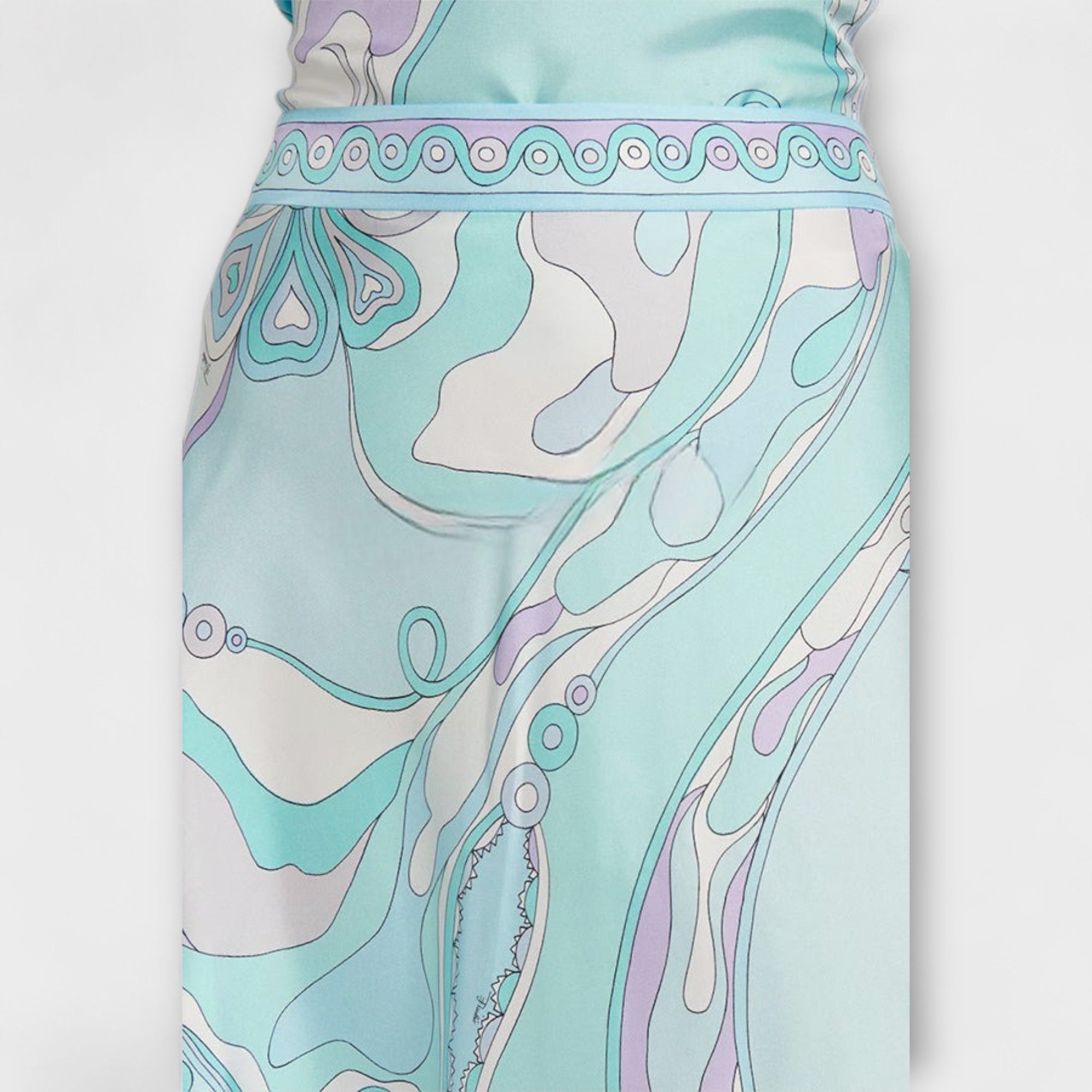 Women’s Satin Calf-Length Dress, Sleeveless, Halter Neck, Relaxed Fit